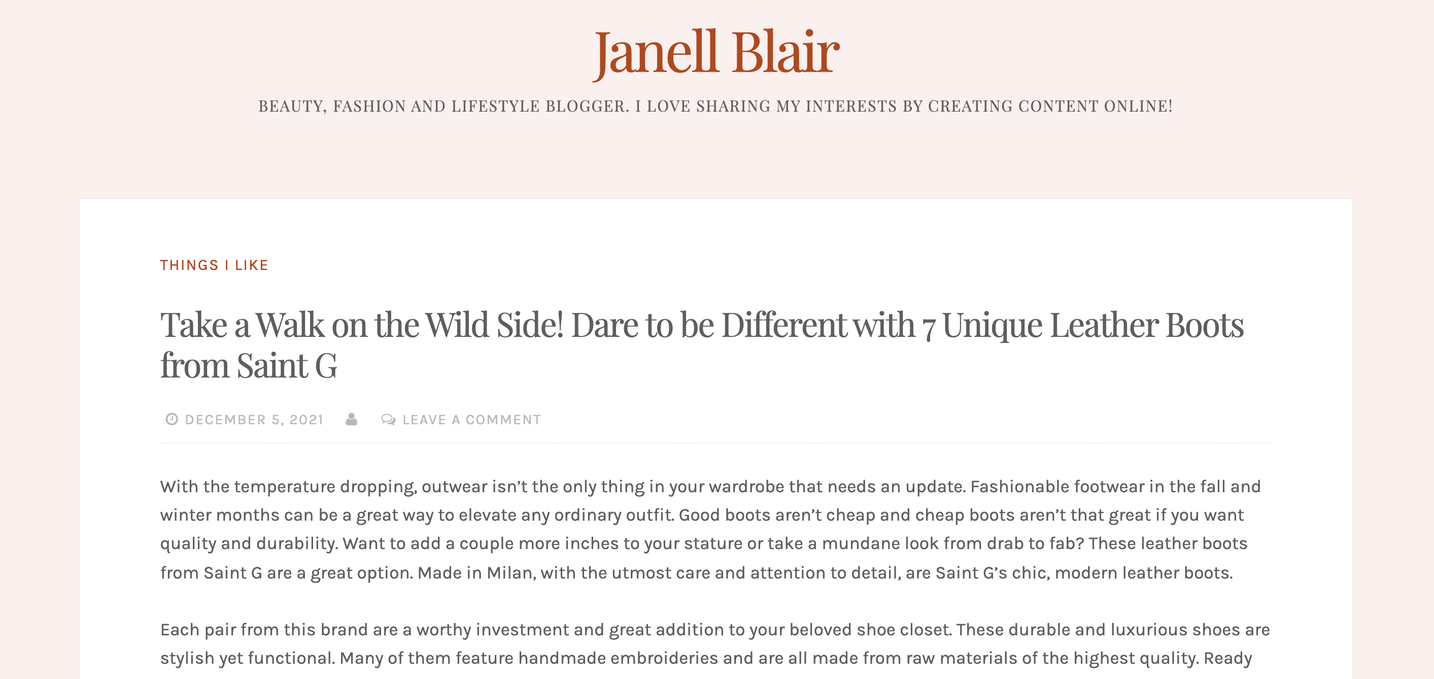 Blog by Janell C Blair - FutureBrandsGroup