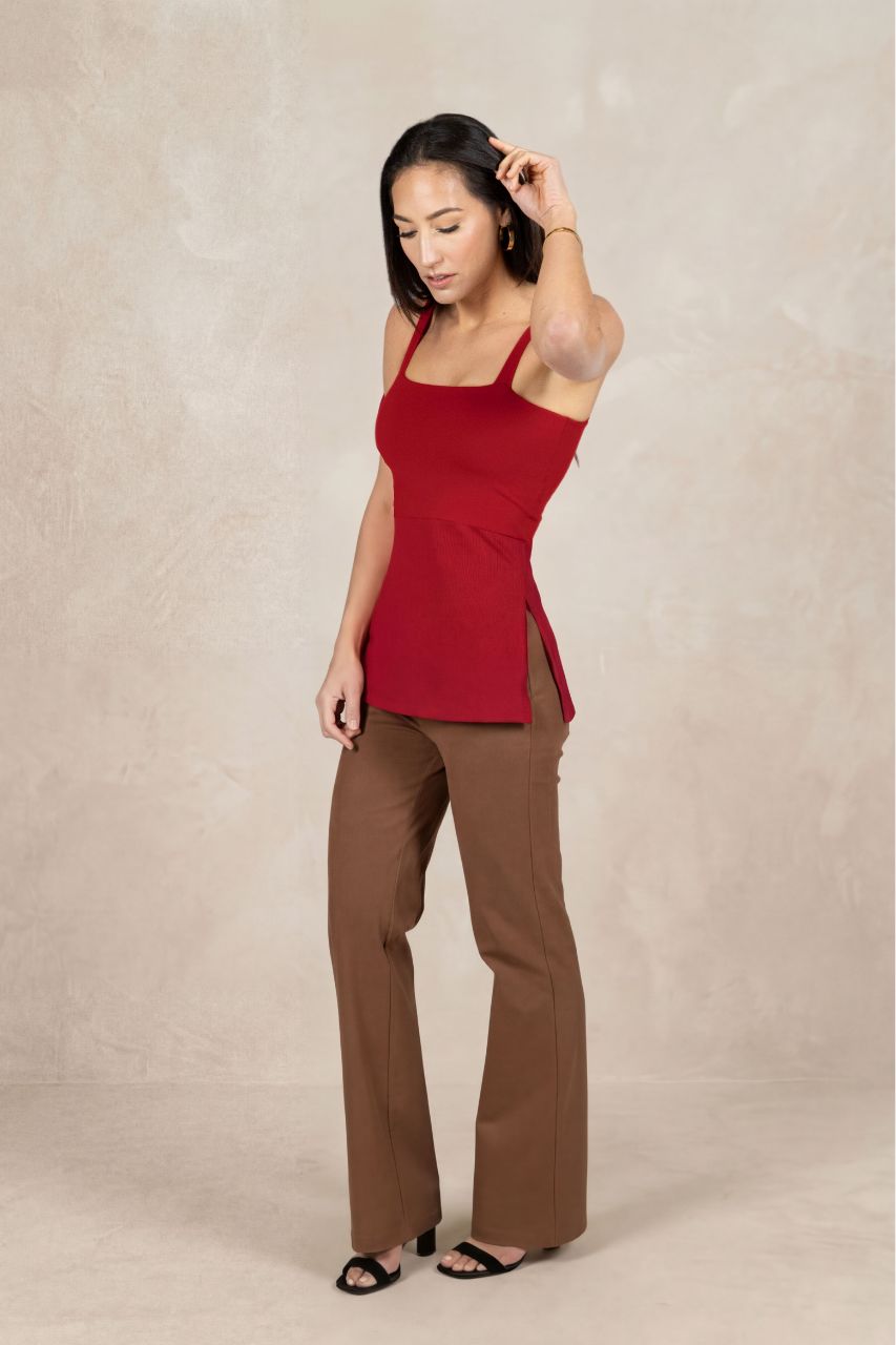 TRAVELER PANT: DARK KHAKI