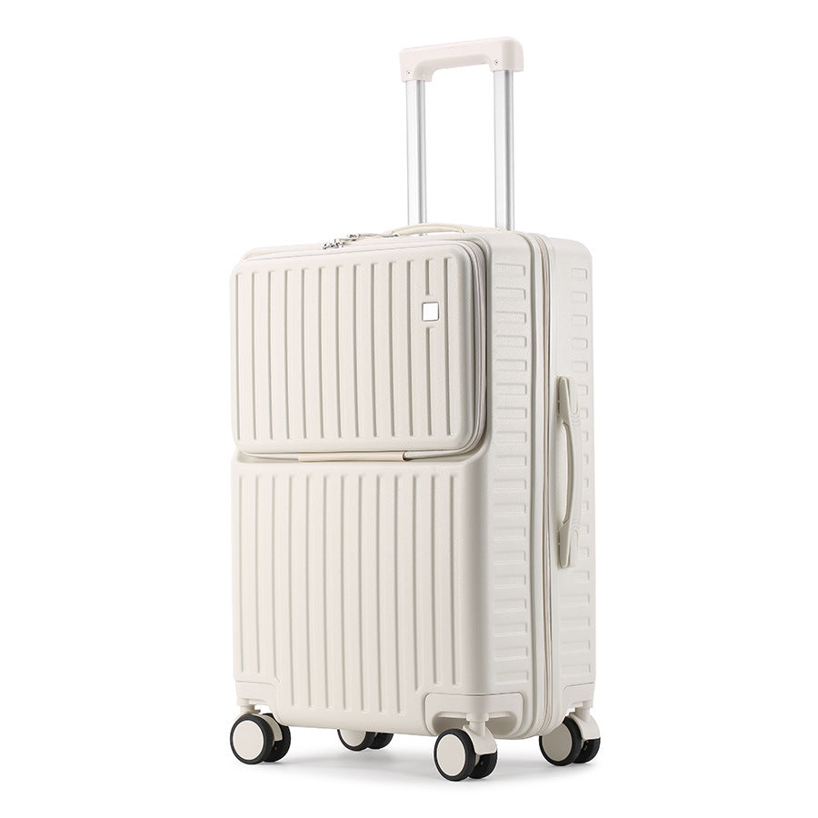 Hardside Spinner Suitcase with Front Access Compartment