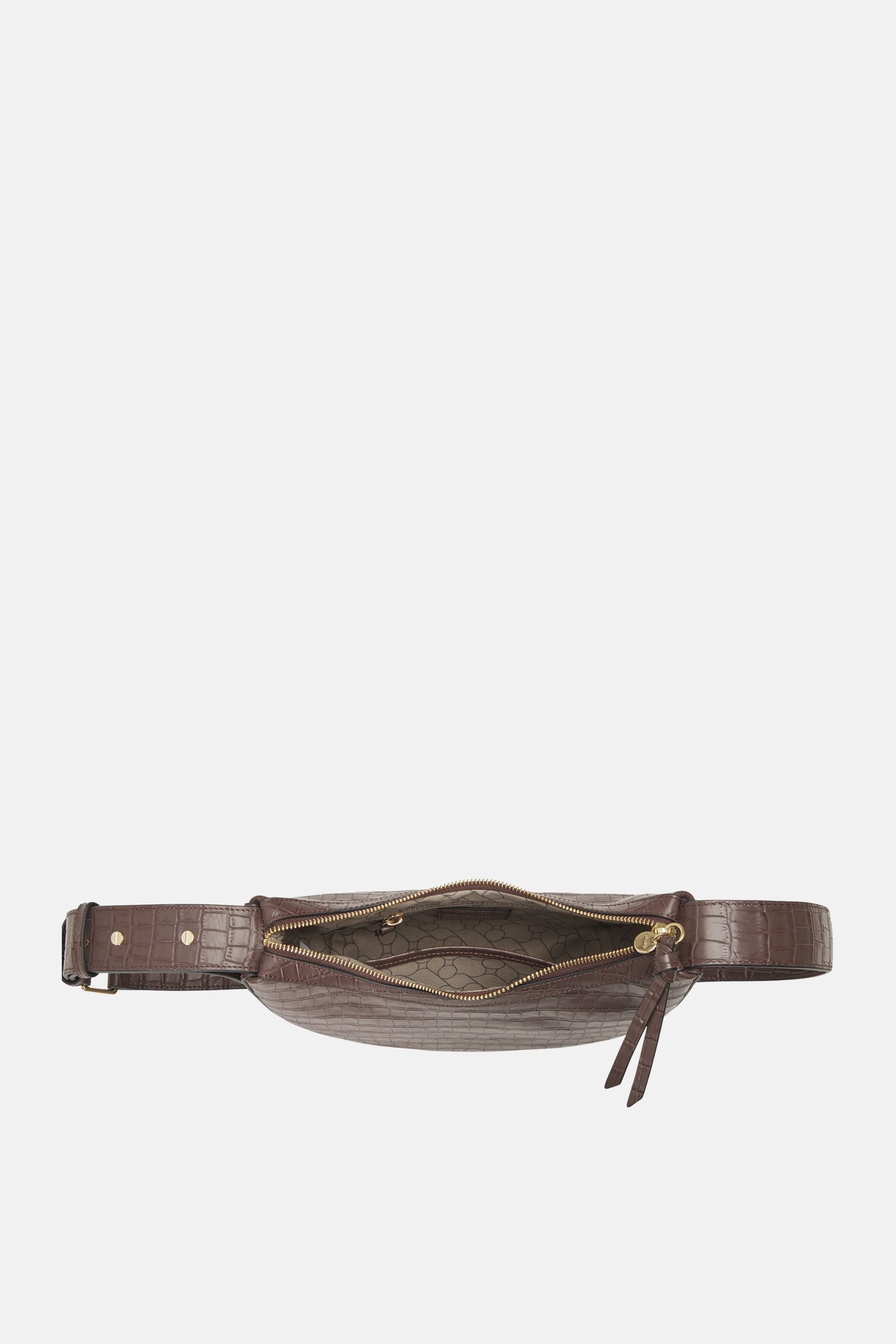 Sample Product - Oryany - Rookie Croco Crossbody Medium Handbags - Deep Brown