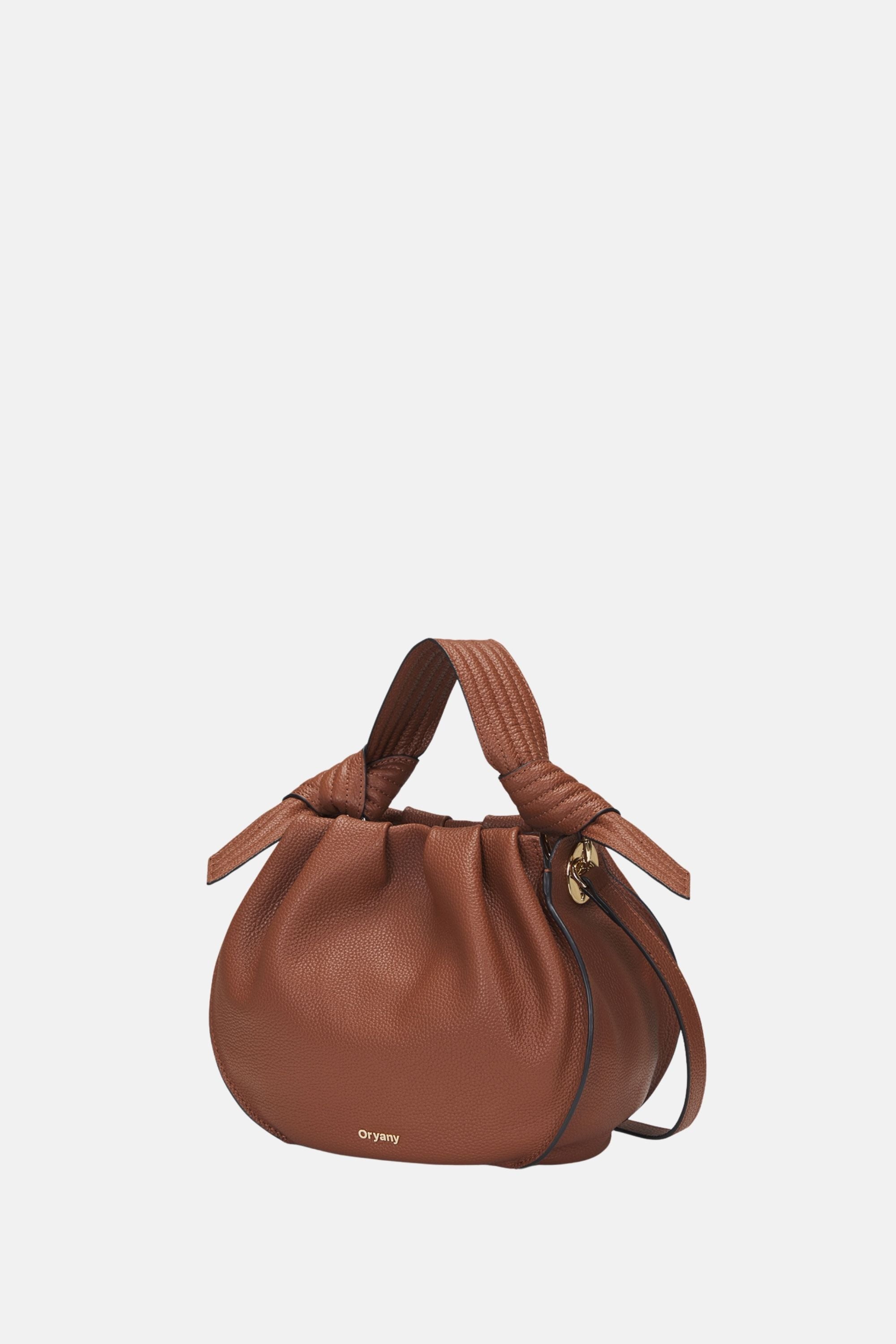 Oryany - Selena Bucket Medium Crossbody Handbags - Toffee Tan