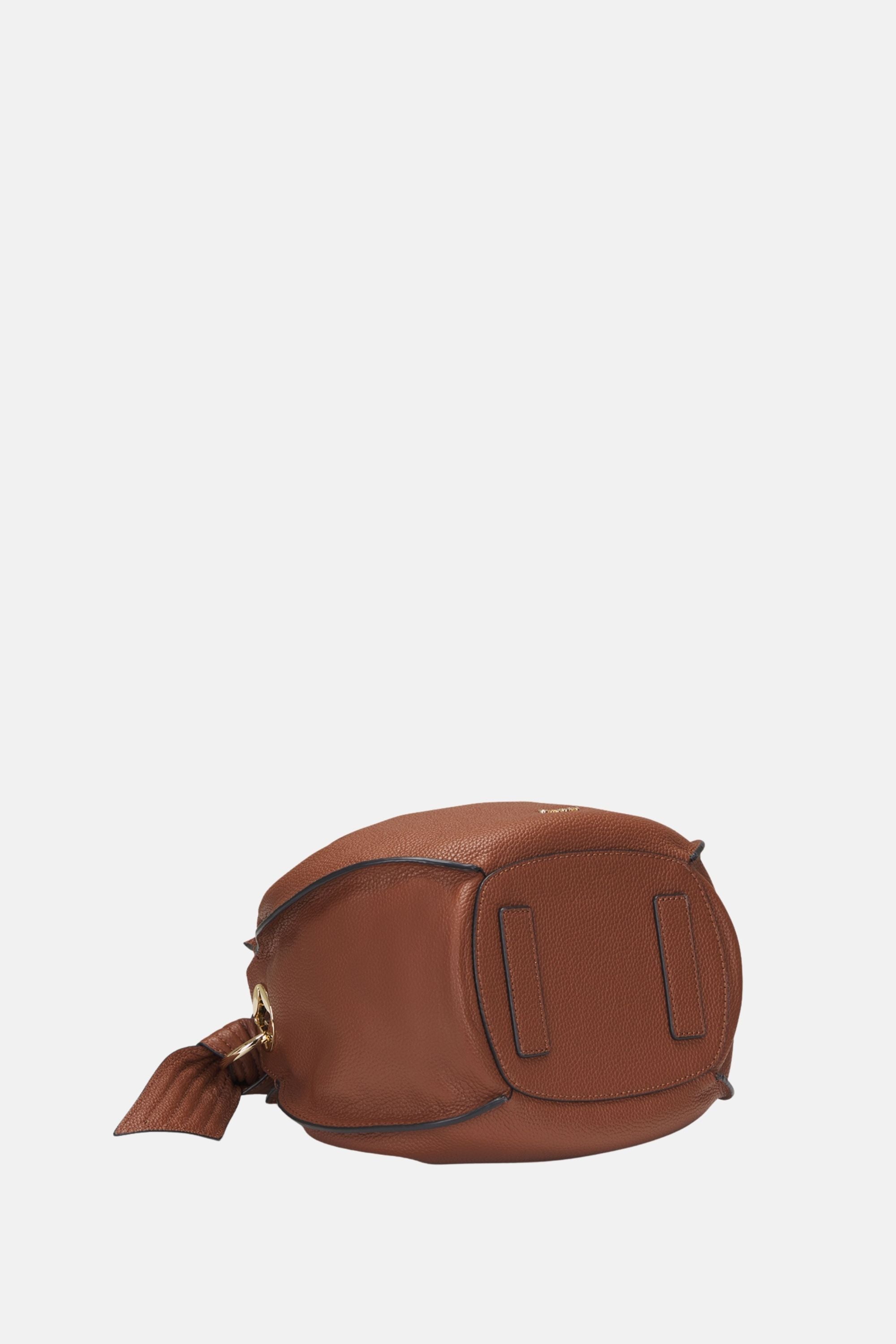 Oryany - Selena Bucket Medium Crossbody Handbags - Toffee Tan