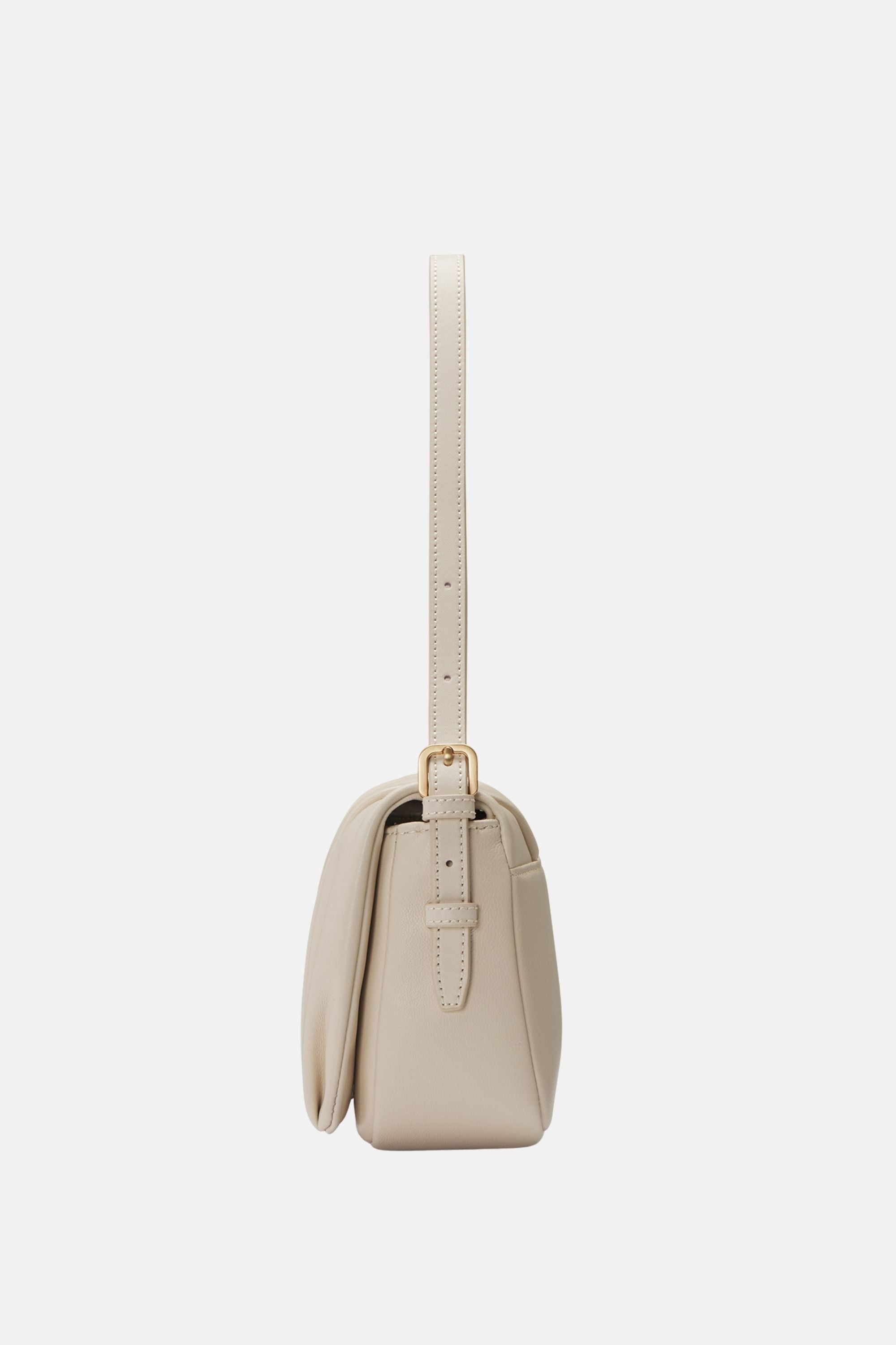 Bell Shoulder - Medium Crossbody - Vanilla Cream / One size