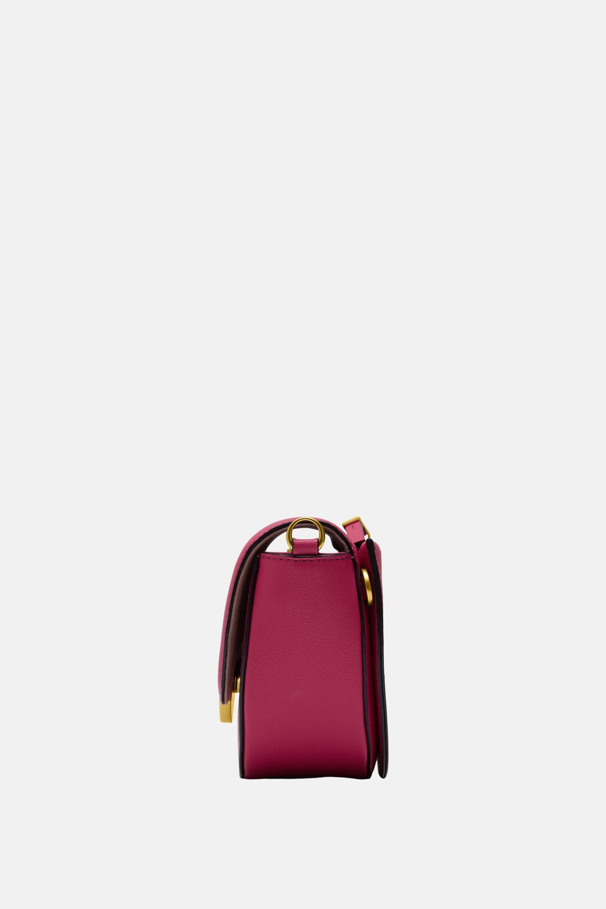 Oryany - Lottie Saddle Crossbody Small Handbags - Raspberry / One size
