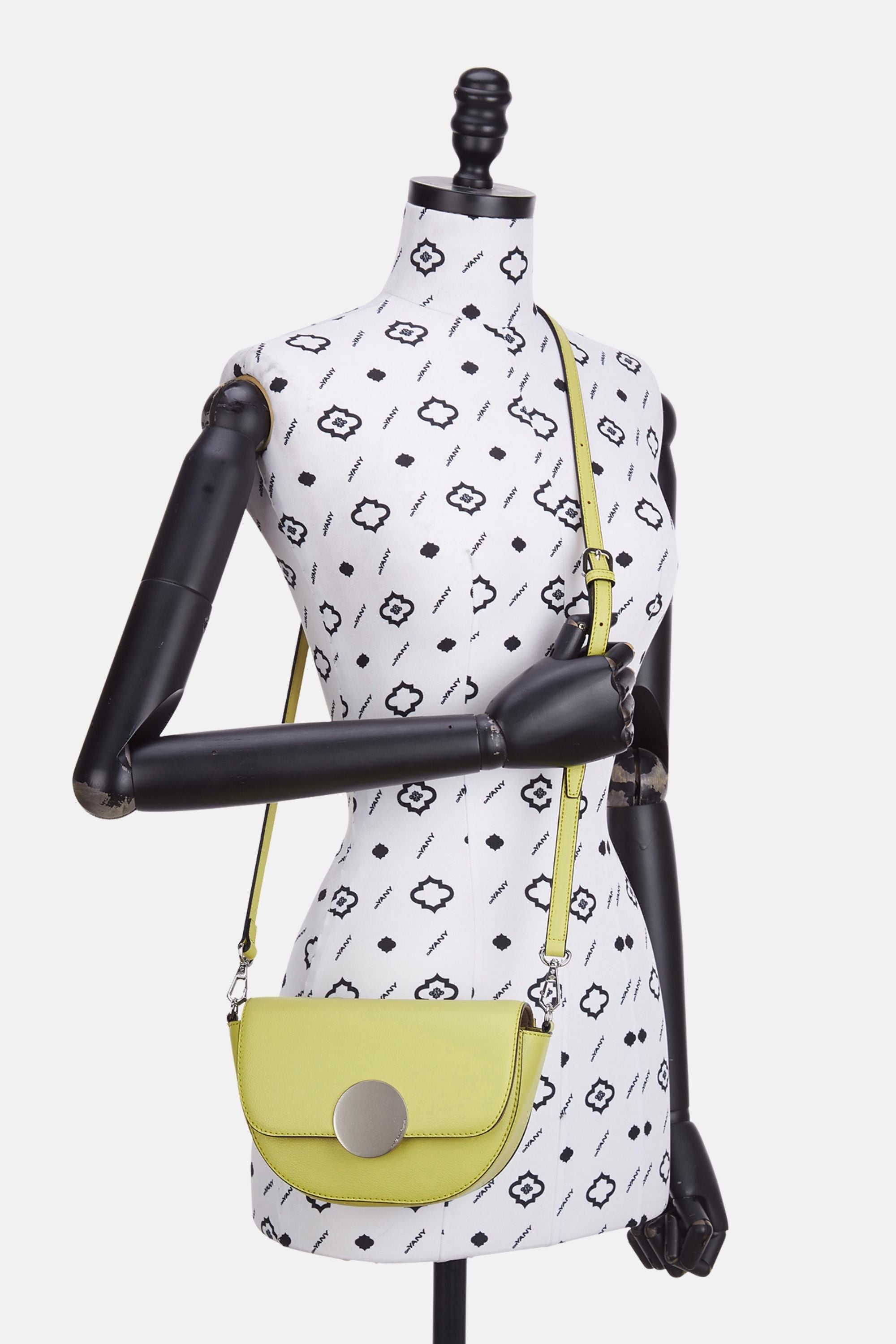 Oryany - Lottie Saddle Crossbody Small Handbags - Baby Green / One size