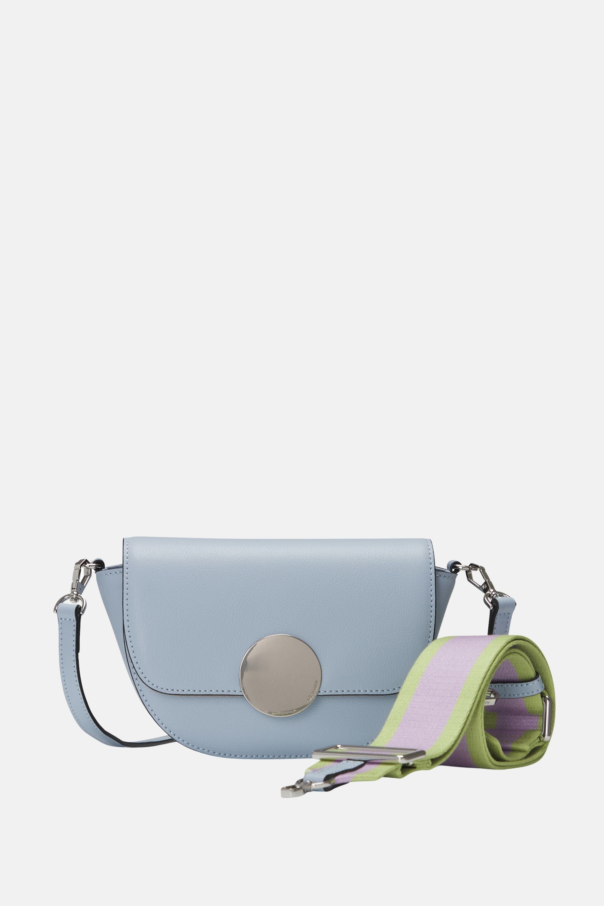 Oryany - Lottie Saddle Crossbody Small Handbags - Space Blue / One size