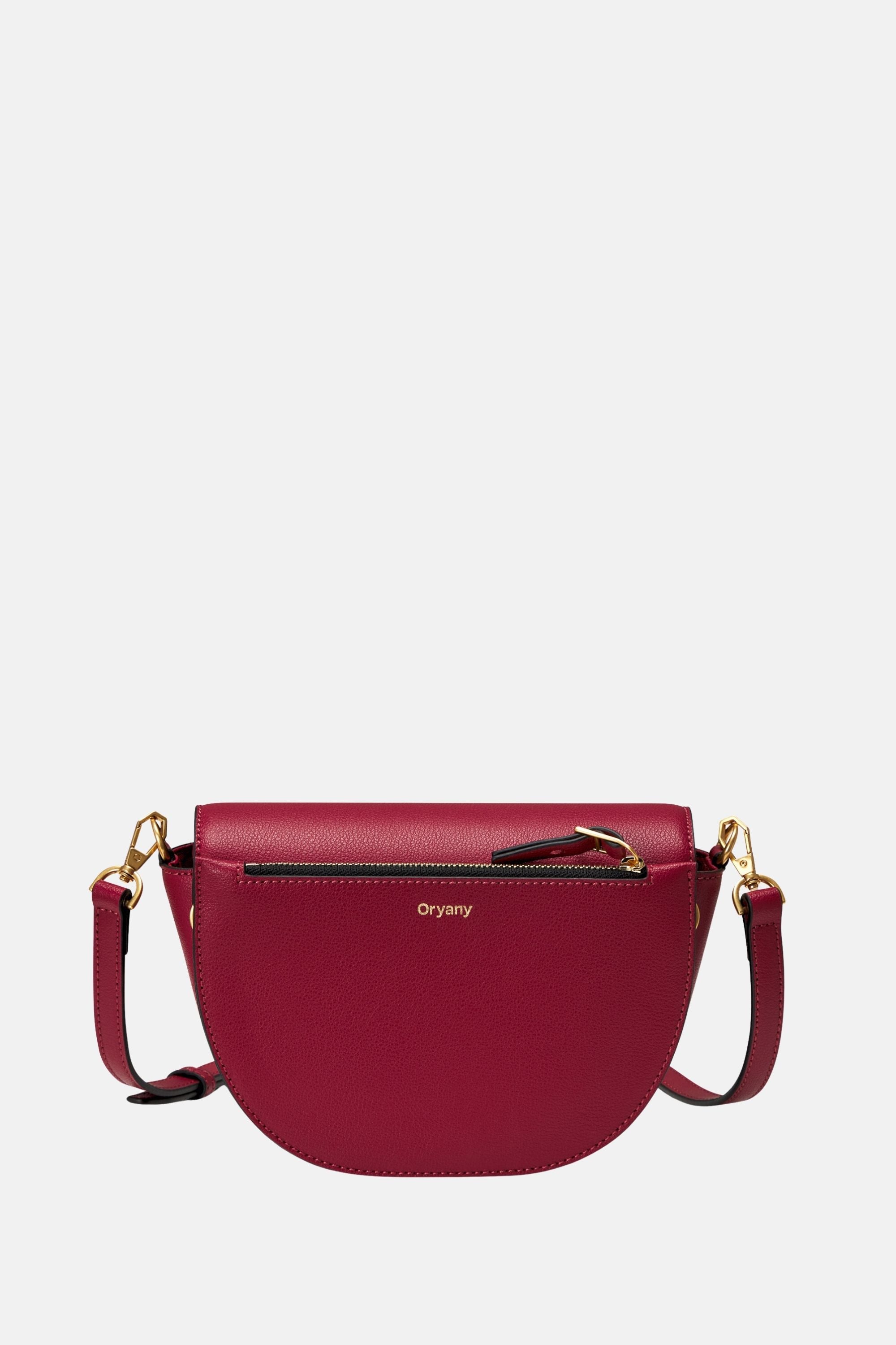 Oryany - Lottie Saddle Crossbody Small Handbags - Red / One size