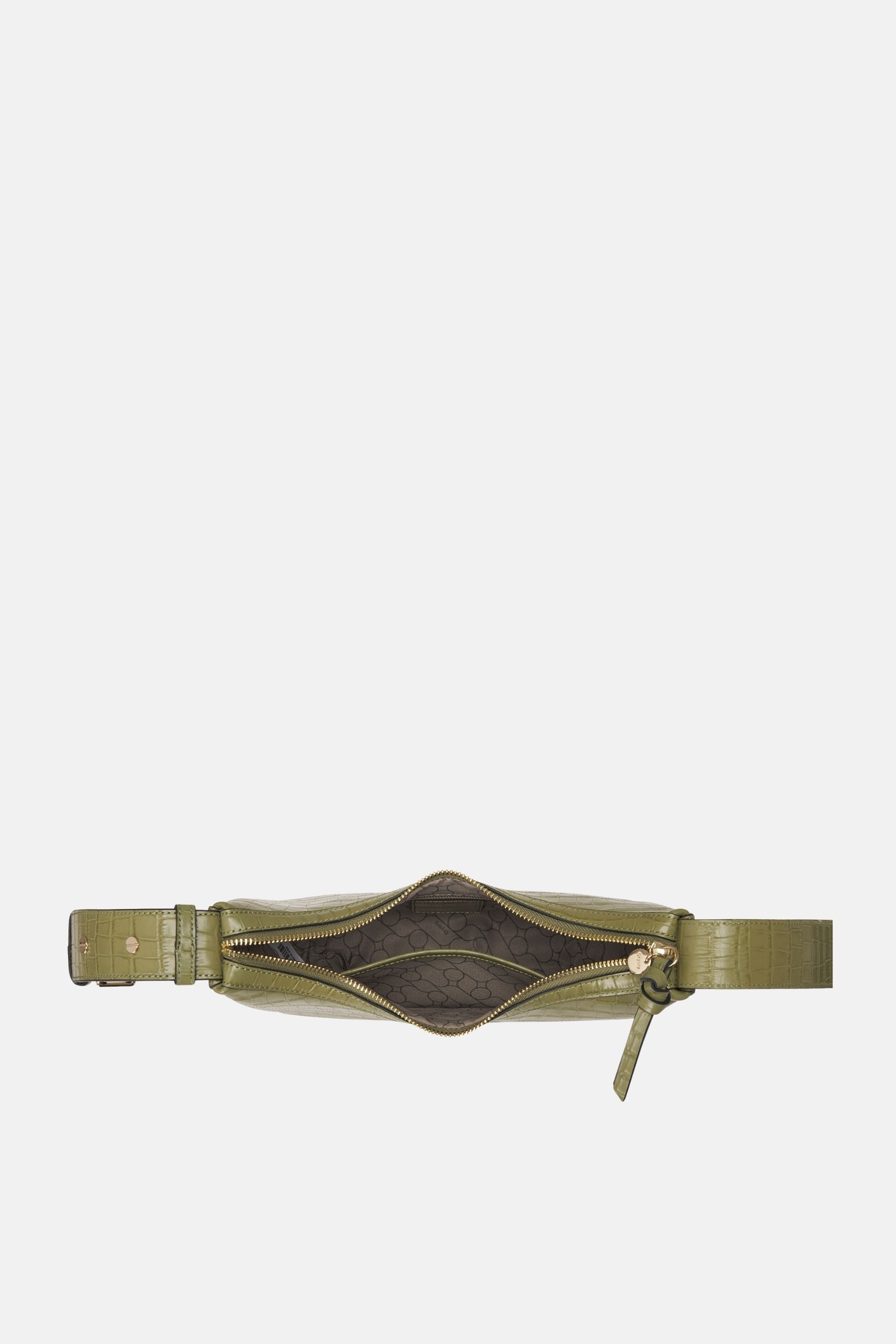 Oryany - Rookie Croco Crossbody Medium Handbags - Leaf Olive