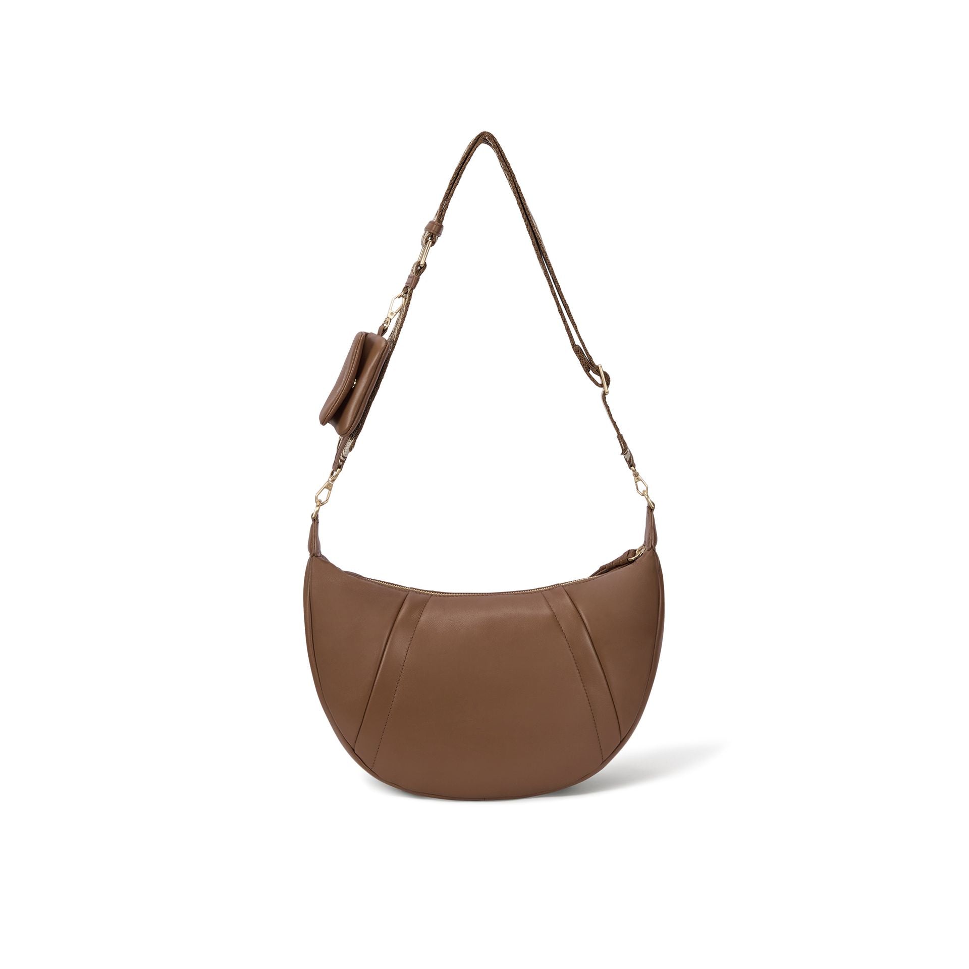 Sample Product - Oryany - Banana Leather M Crossbody Handbags - TAN / One size