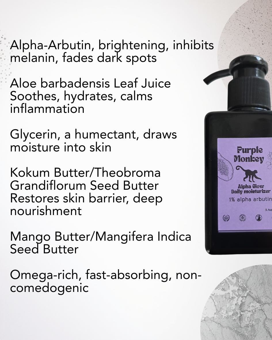 Alpha Glow -every day luxury clean moisturizer for clear and brighter skin tone