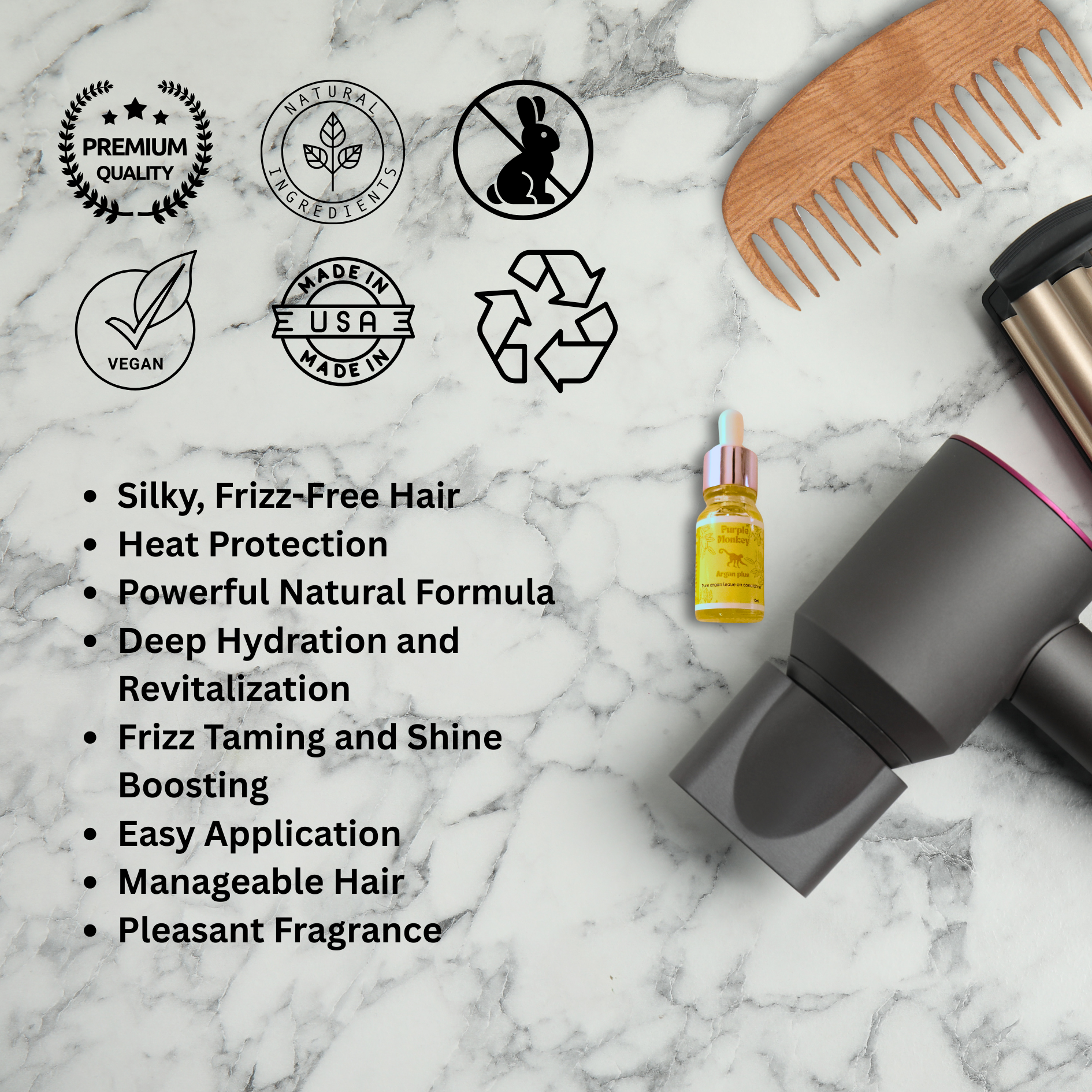 Argan plus Leave on conditioner 10ml