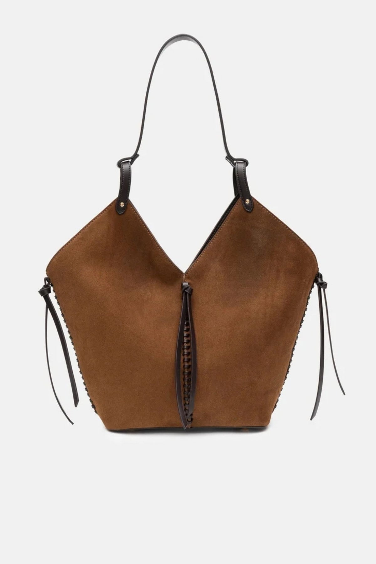 Jelavu - Sedona Suede Chestnut Tote Bag