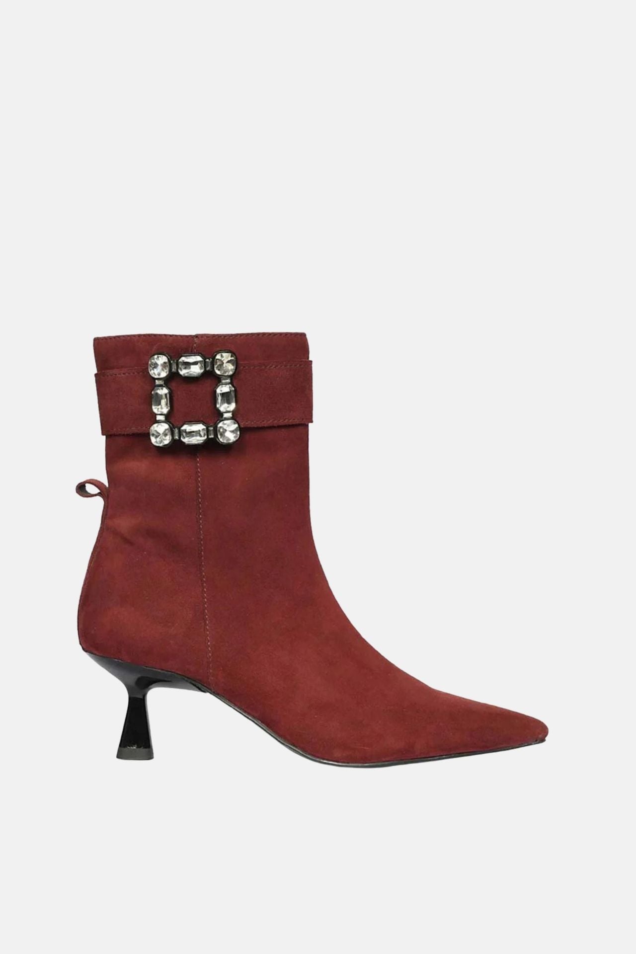 The Saint G - Eishi - Burgundy Ankle Boots