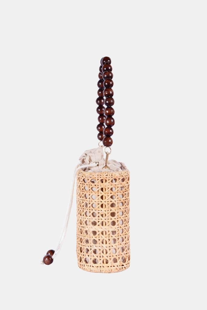 Jelavu - Amalfee Wood Bead Satchel Bag