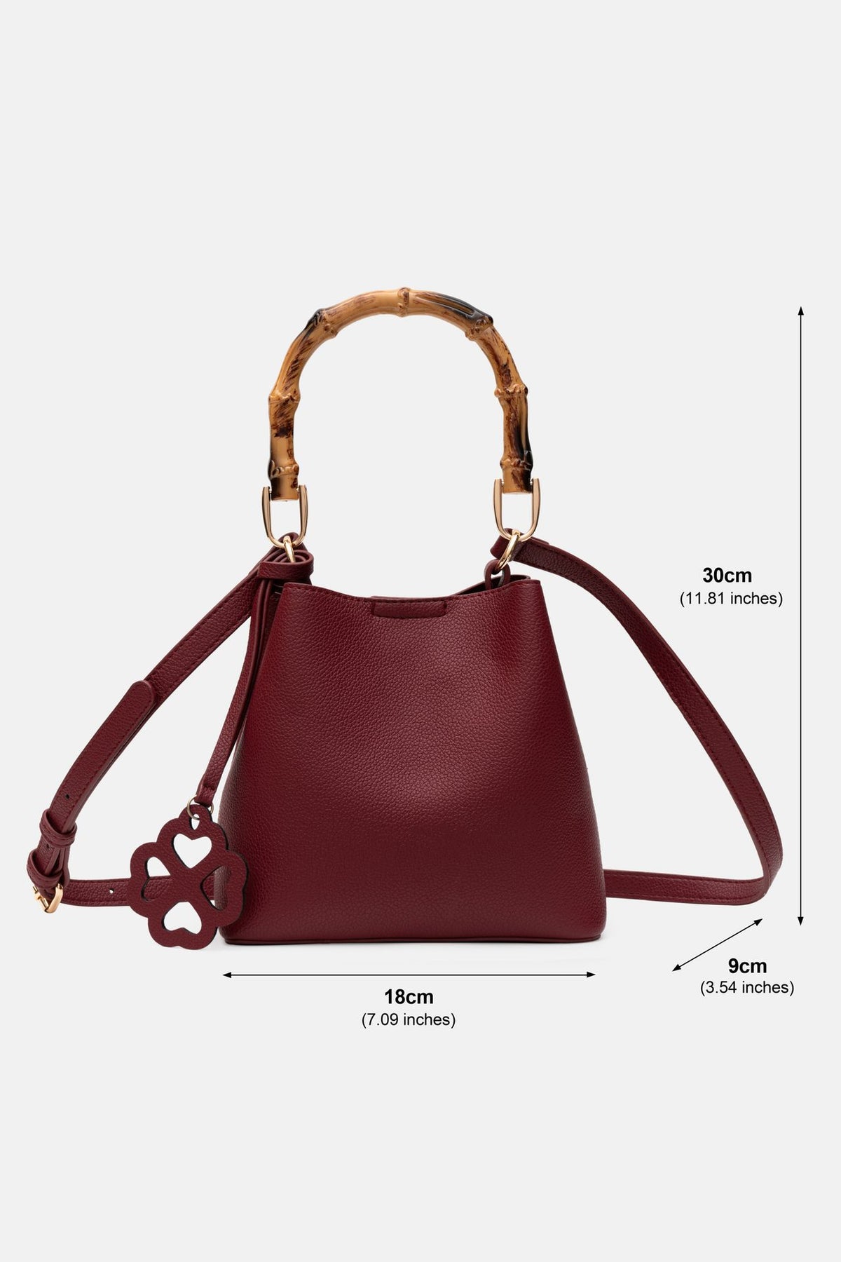 Jelavu - Grace Burgundy Crossbody Bag