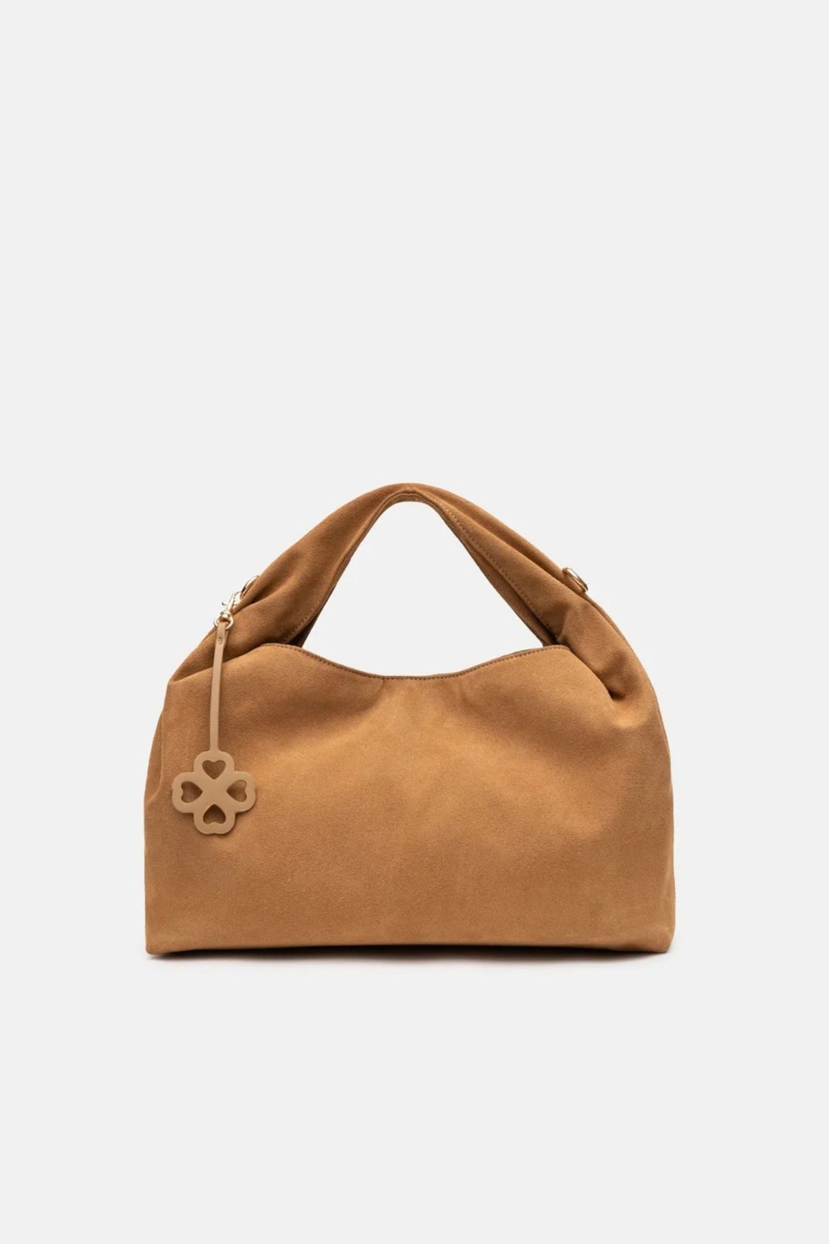Jelavu - Florence Suede Beige Satchel Bag