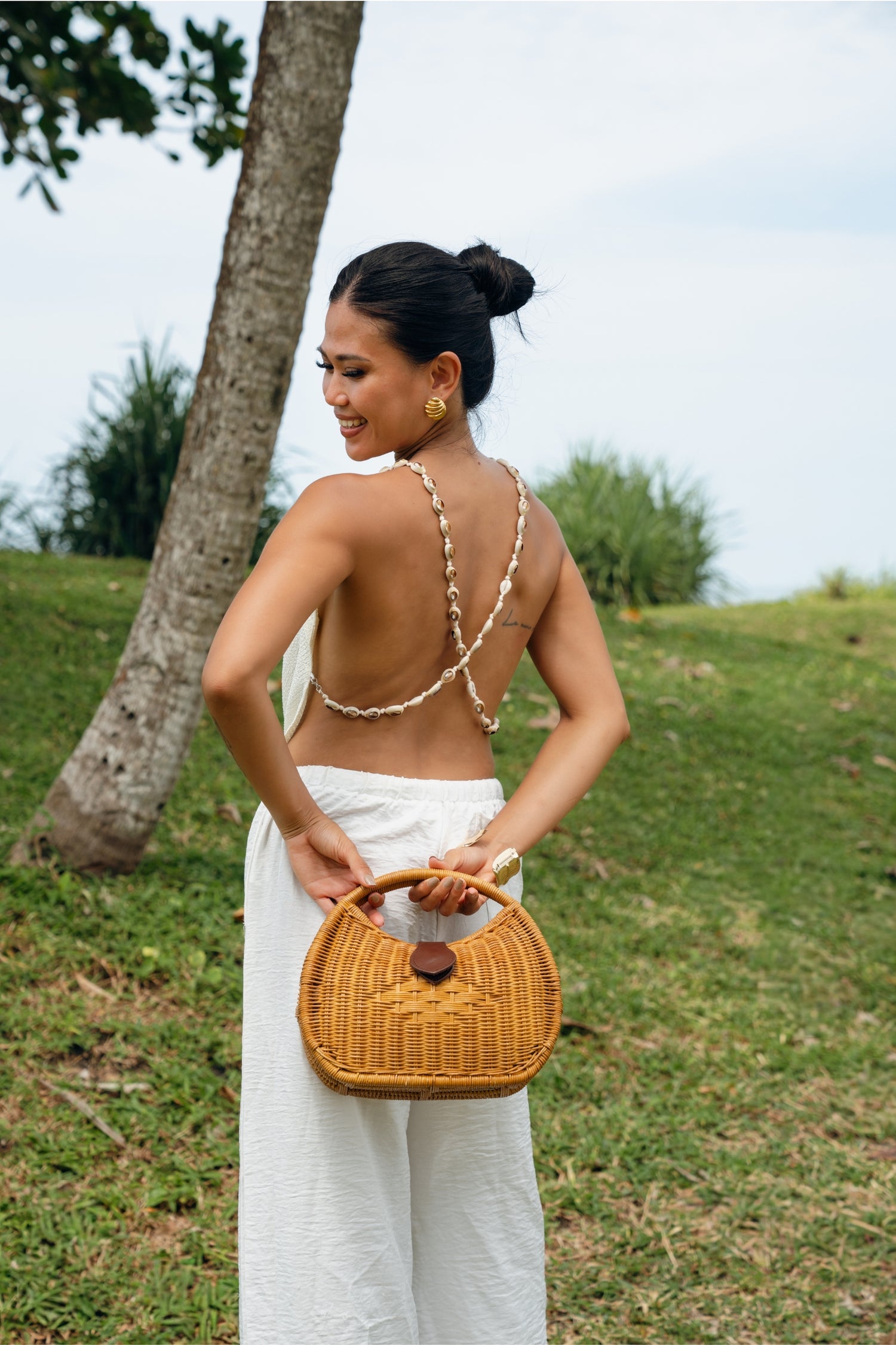 Jelavu - Artemiss Natural Half-Moon Bag