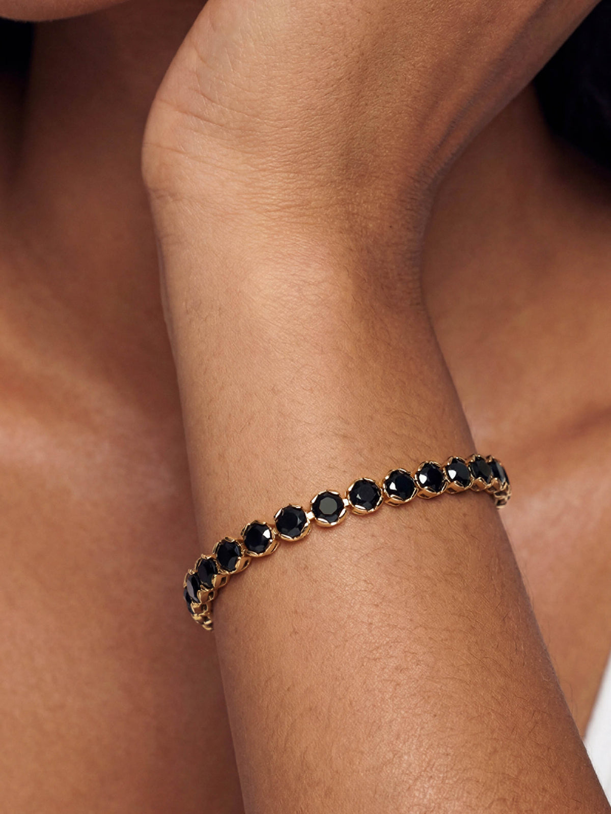 Crystal Chain Tennis Bracelet