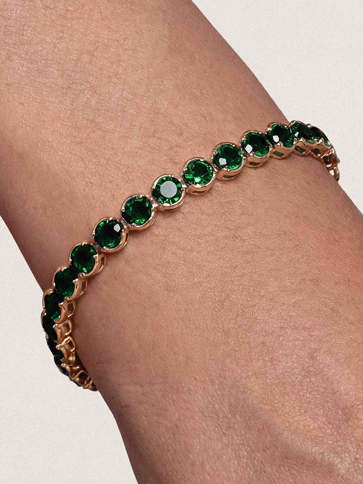 Crystal Chain Tennis Bracelet