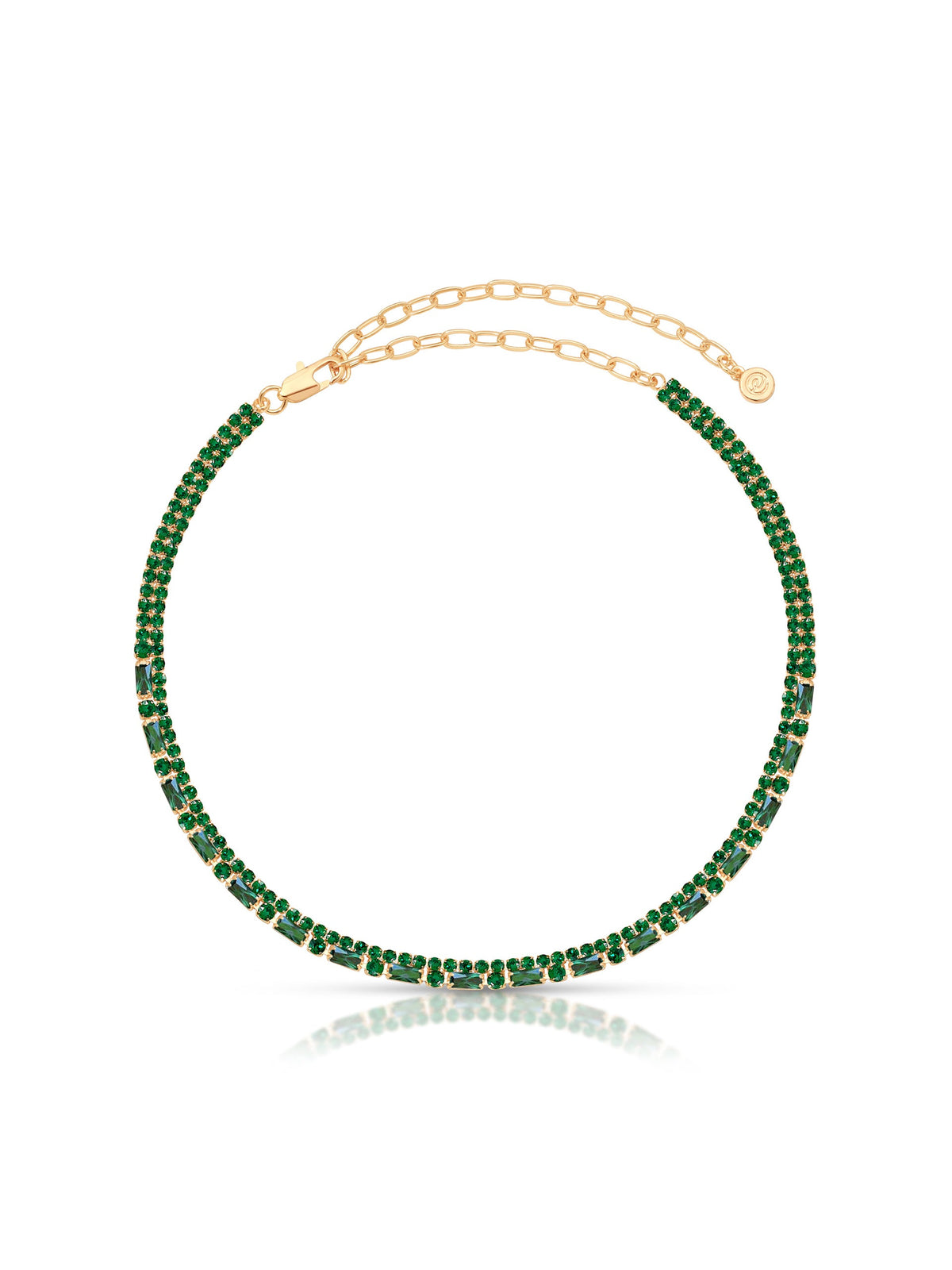 Dainty Crystal Strands Choker