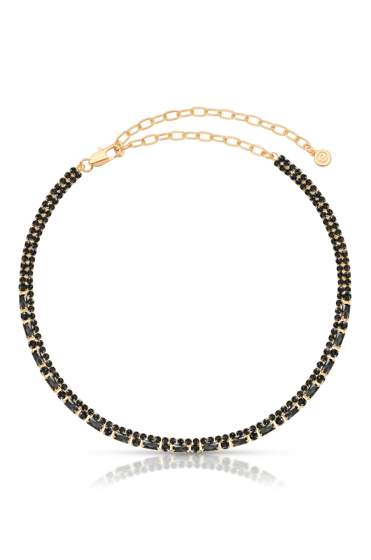 Dainty Crystal Strands Choker
