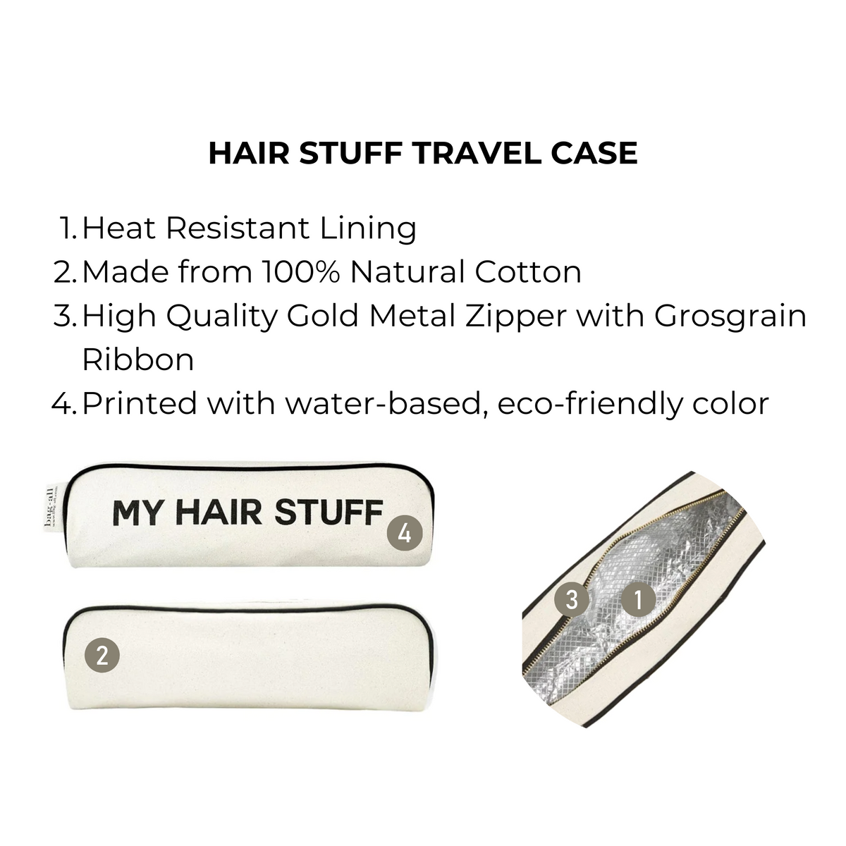 Best Deal Gift Set, 4-pack Travel & Home, Cream