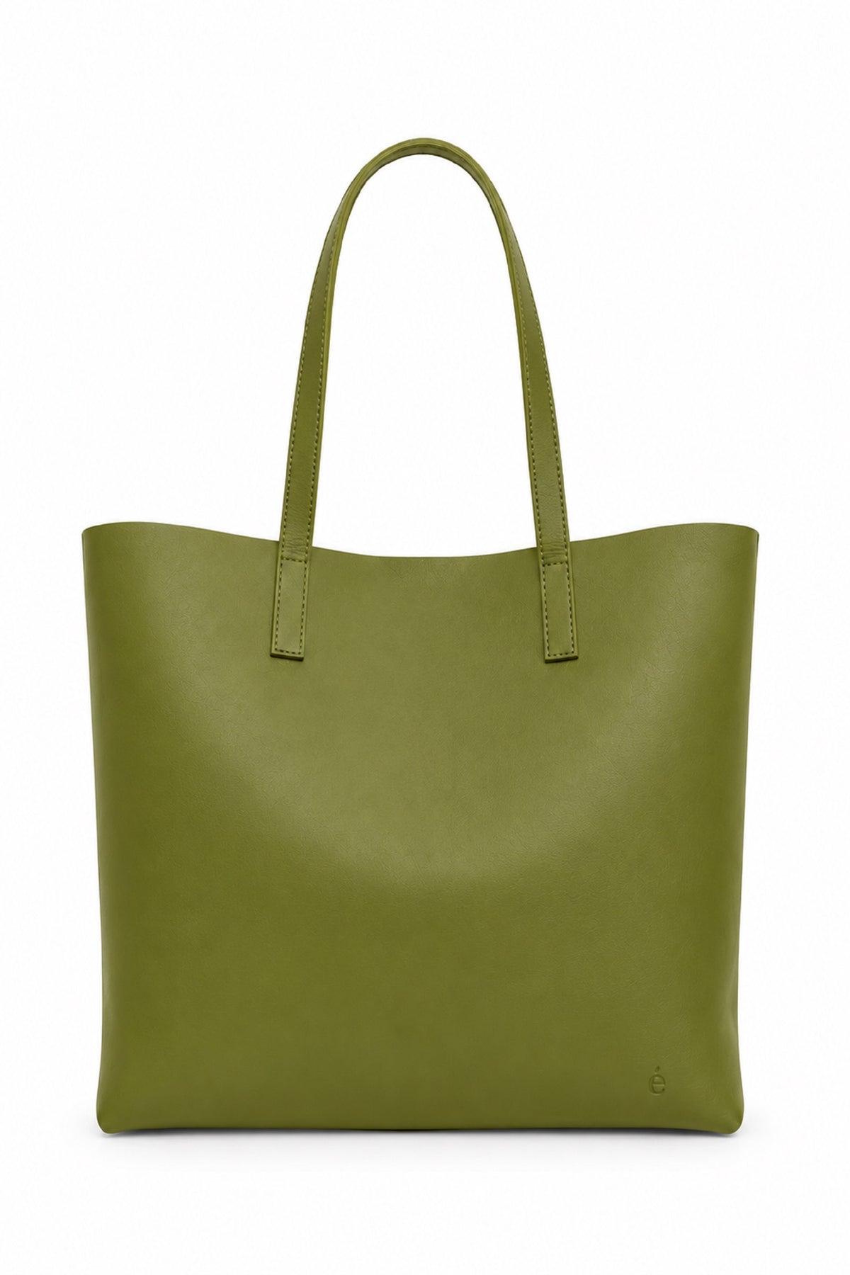 Ecotorie Agatha Leather Tote Bag-Sea Kelp