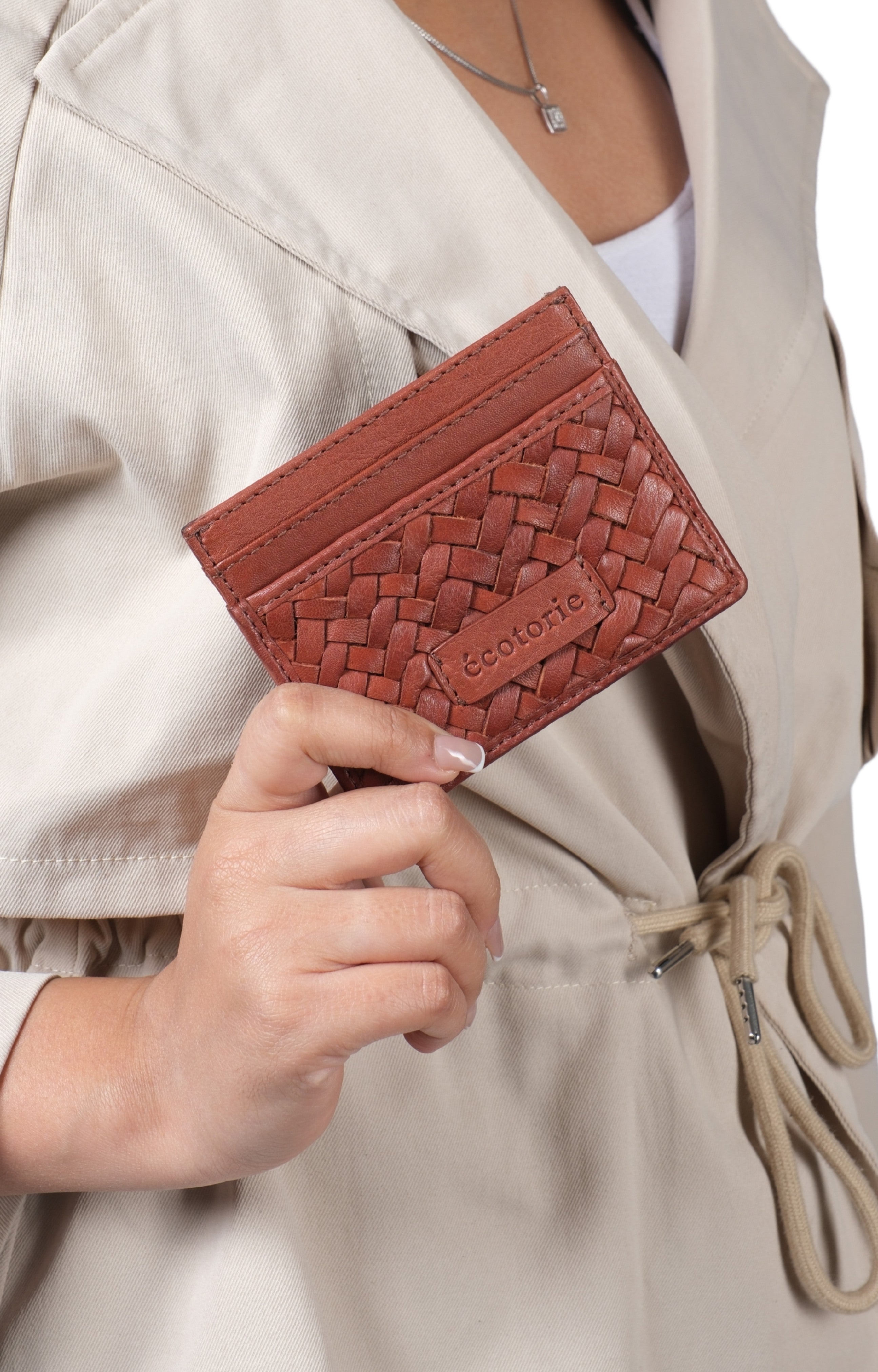 Ecotorie - Denton - Mini Wallet - Brandy