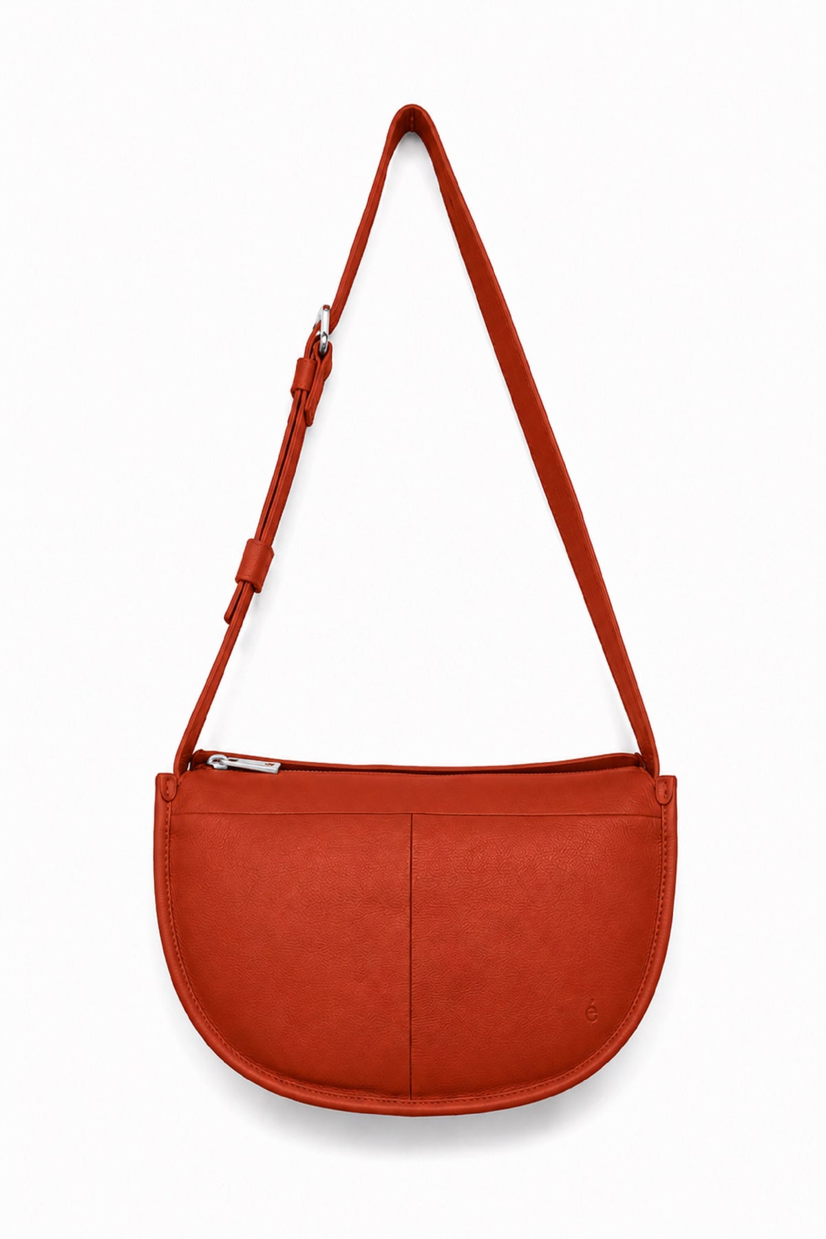 Ecotorie Dora Leather Crossbody Bag-Rust
