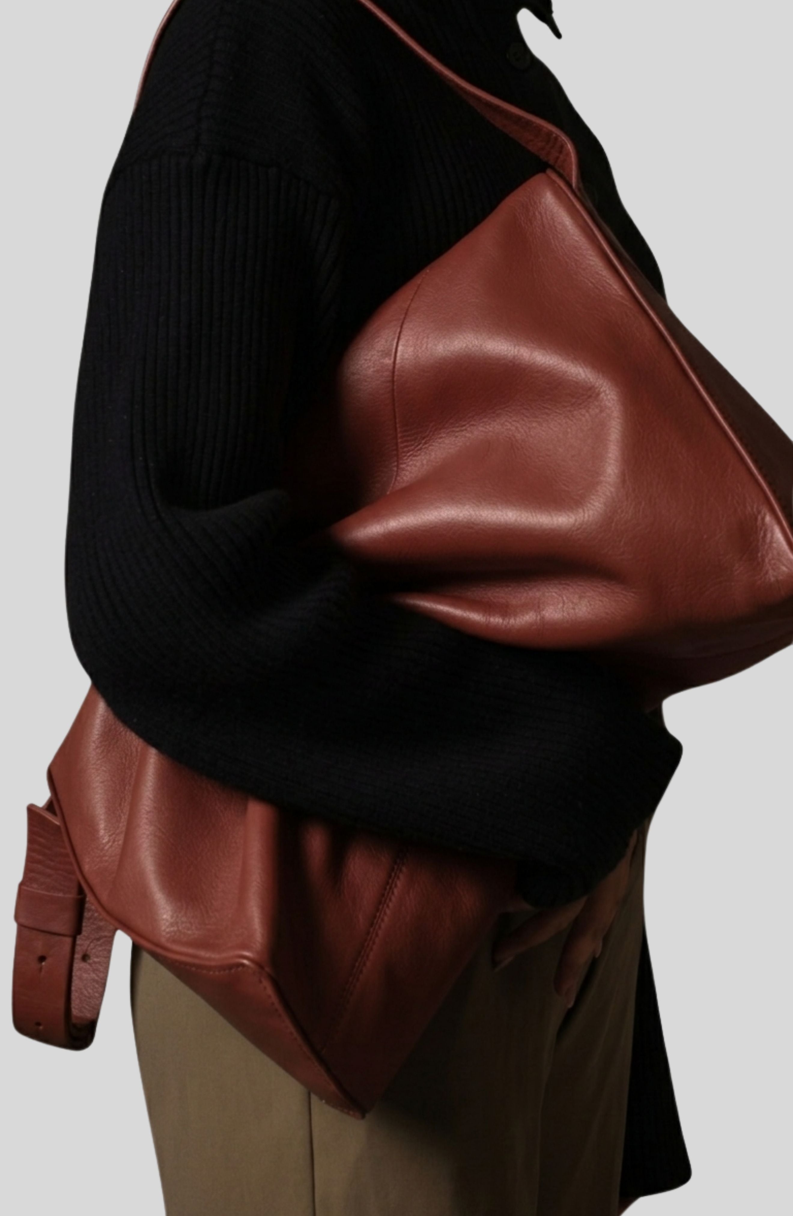 Ecotorie - Freya Cognac Shoulder Bag