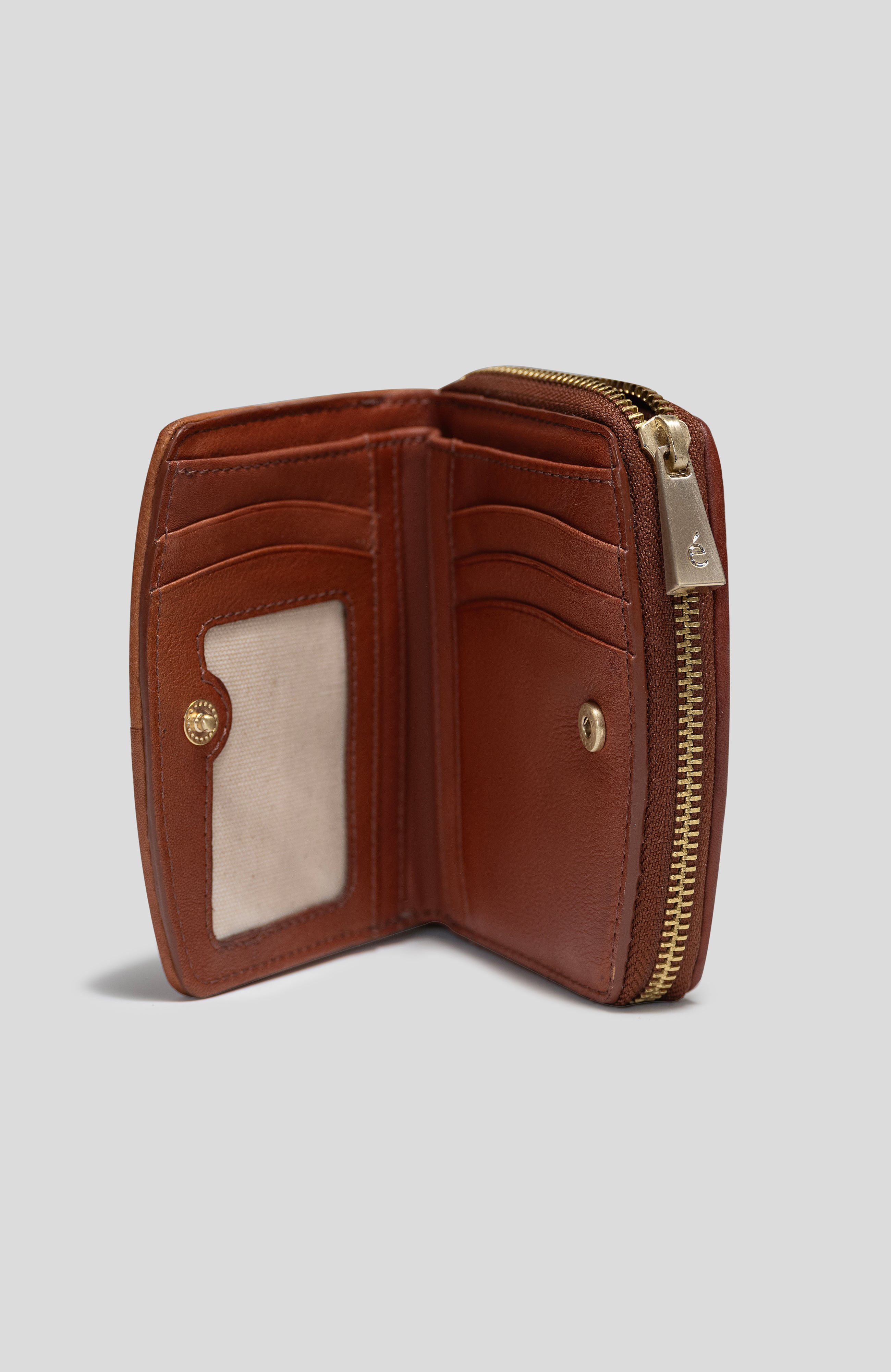 Ecotorie - Katy - Wallet - Brandy