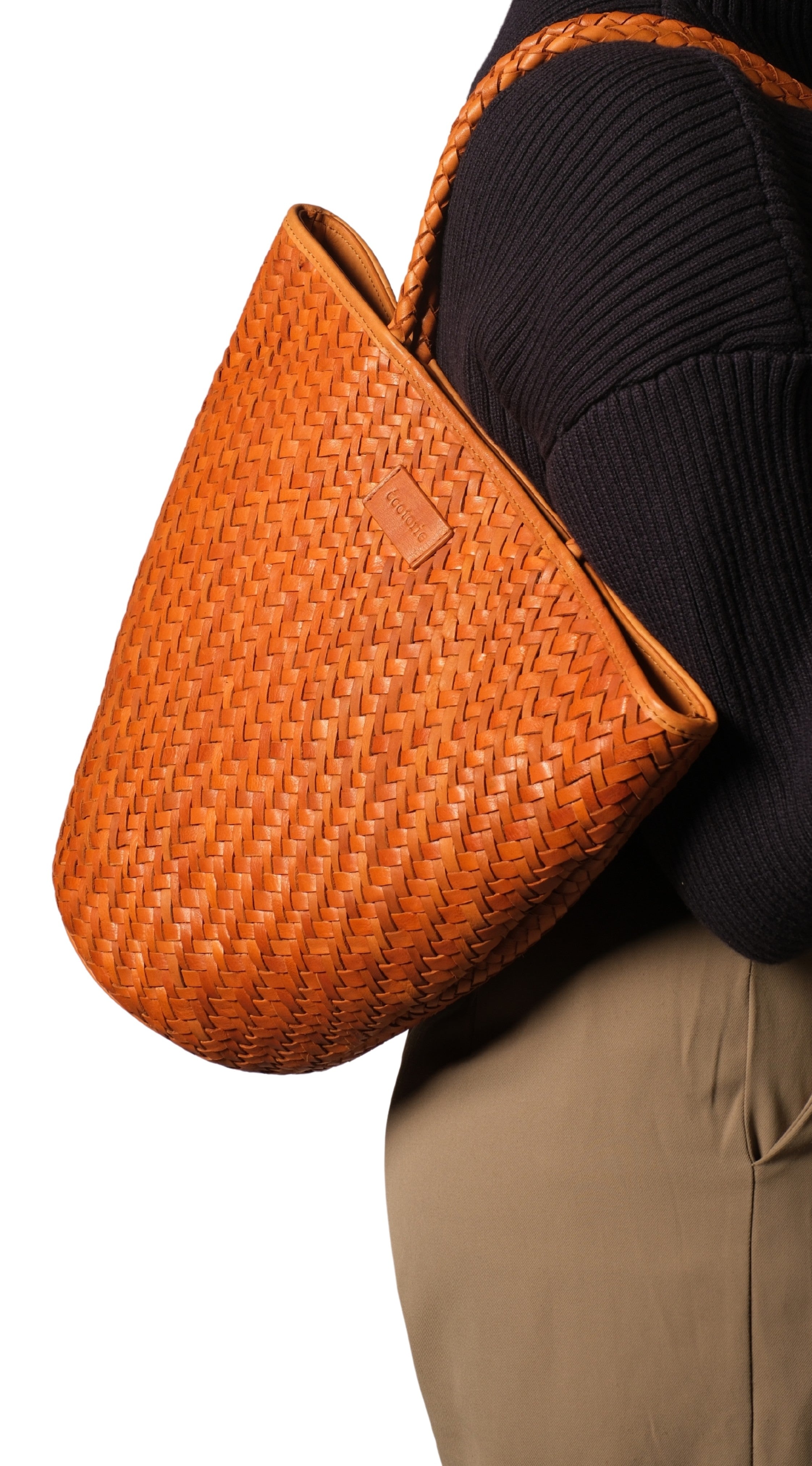 Ecotorie - Arlington - Medium Shoulder Bag - Tan