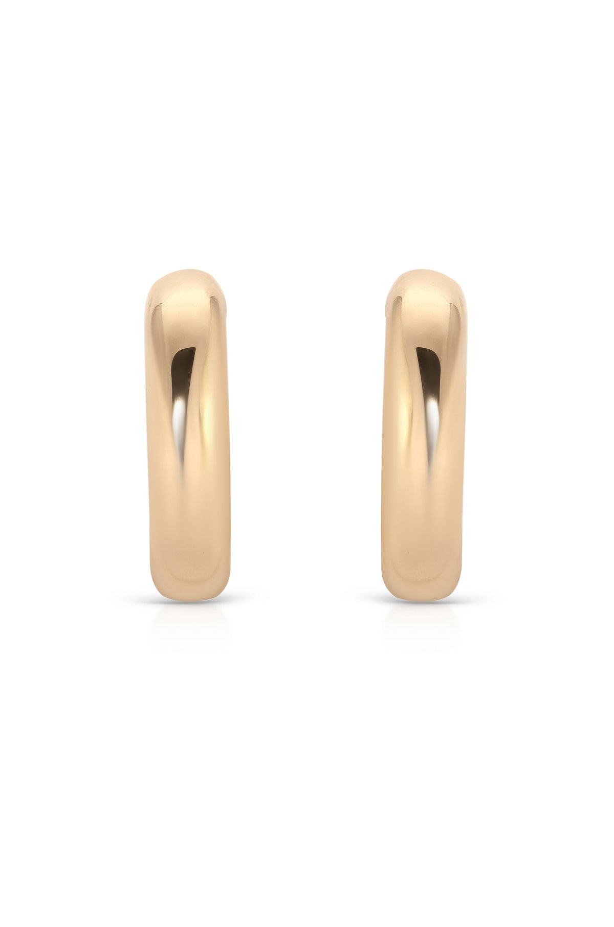 Small Thick Classic Hoops