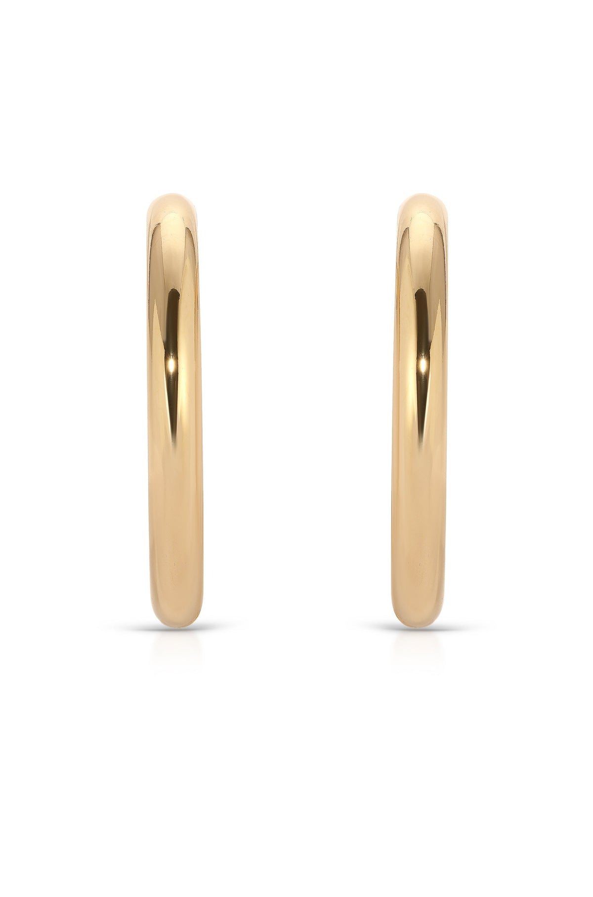 Large Thick Classic Hoops