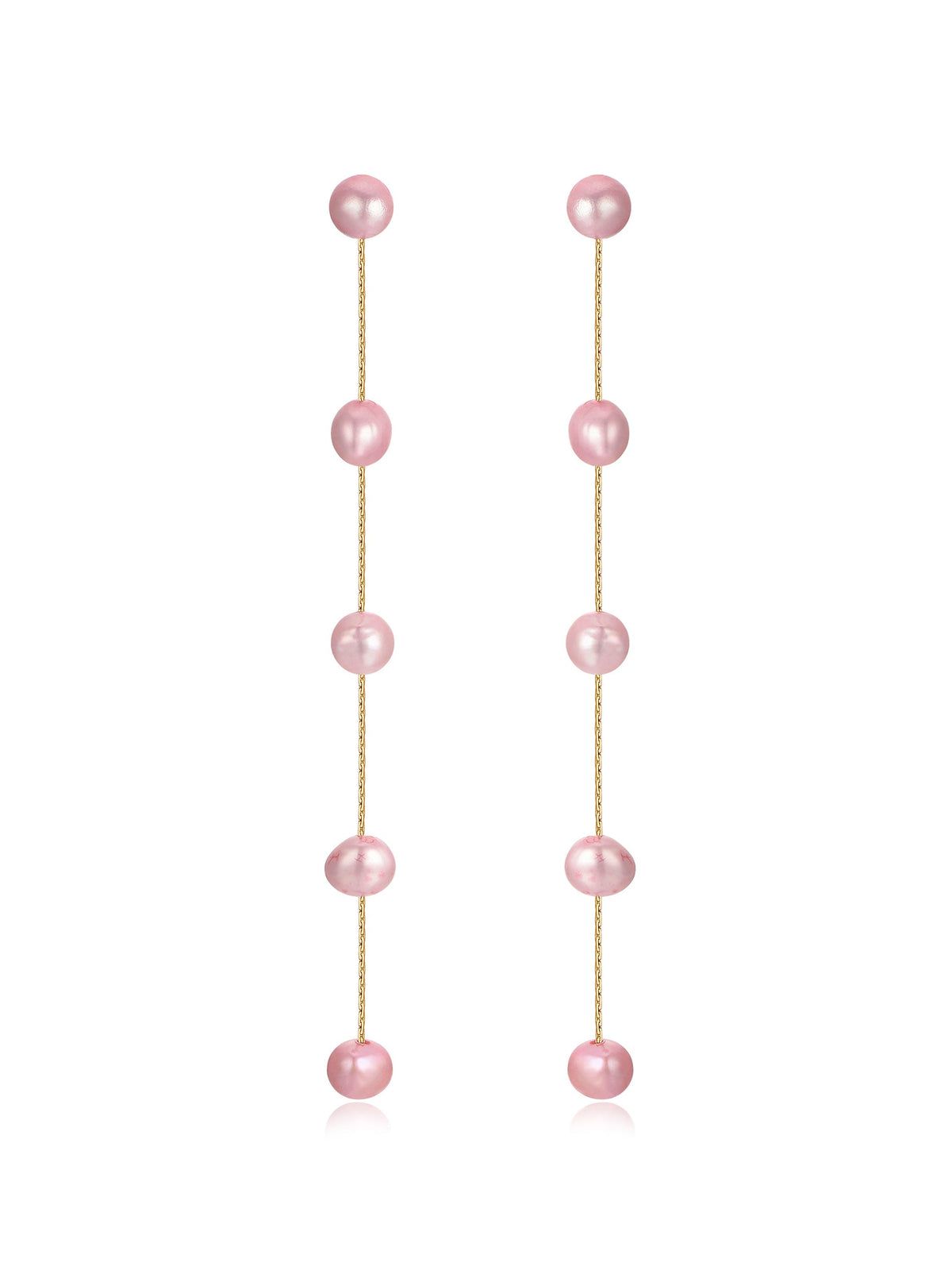Dripping Pearl Delicate Drop Earrings