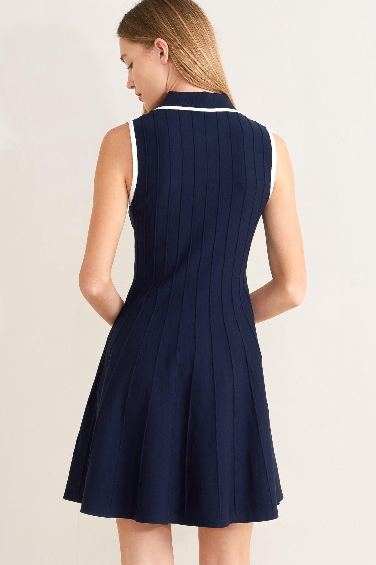 MEET ME IN PARIS SWEATER KNIT MINI DRESS