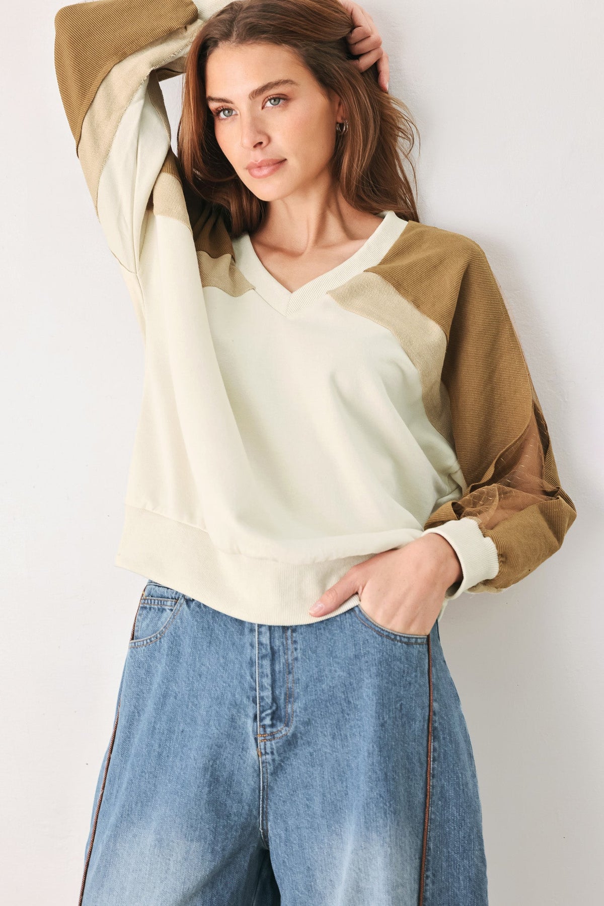 LAST FLING CREA, BLOCKED TOP