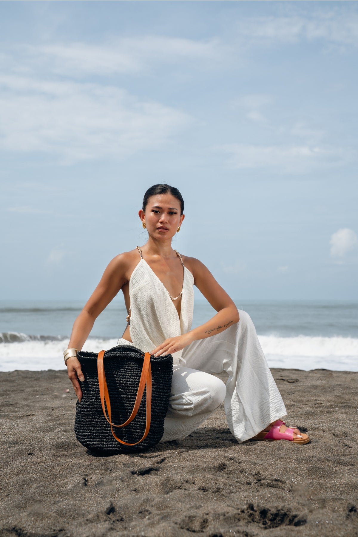Jelavu - Hampton Black Tote Bag