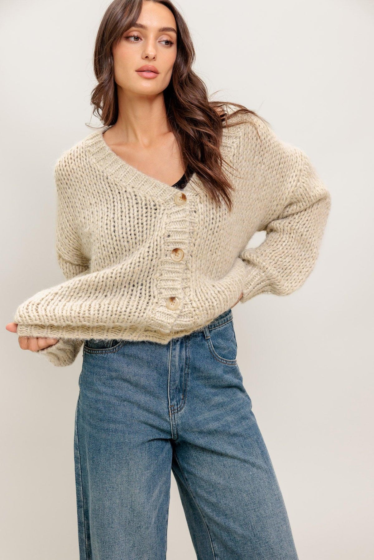 WEEKEND WARMTH SWEATER KNIT CARDIGAN
