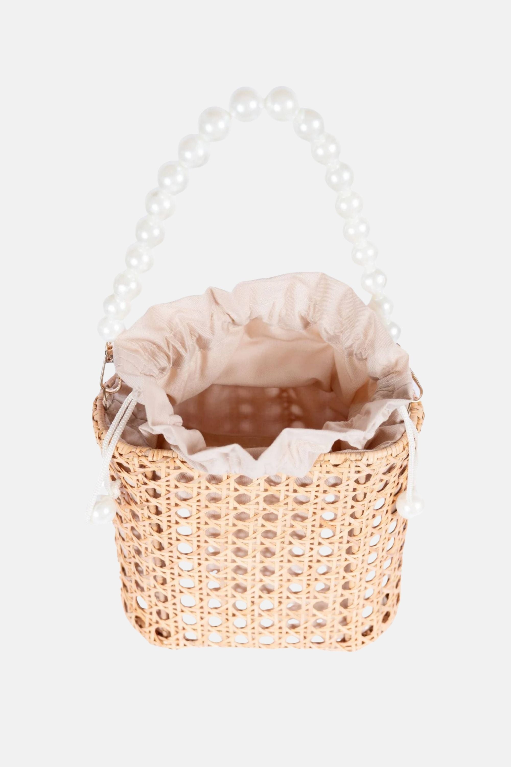Jelavu Amalfi Natural/Pearl Small Satchel