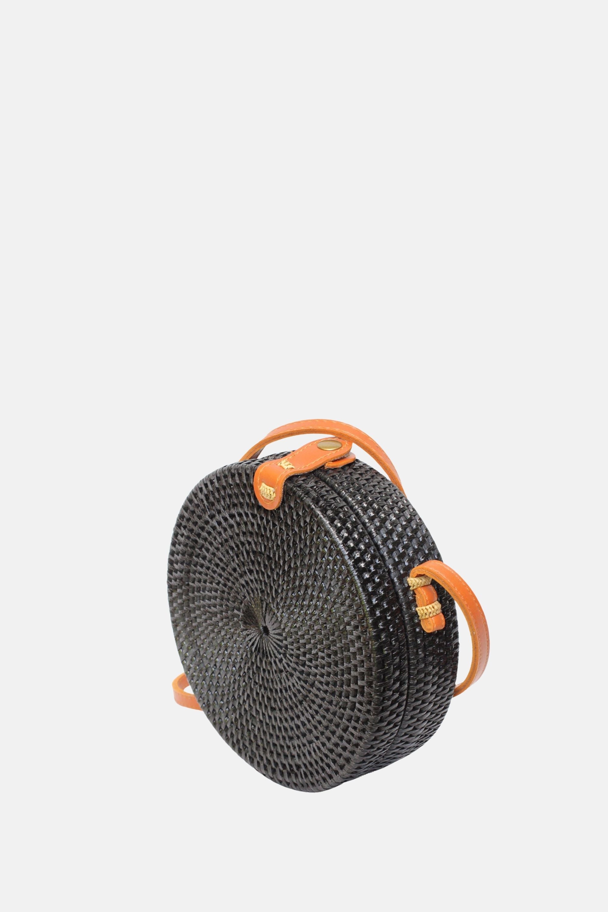 Jelavu - Ata Bali - Small Rattan Crossbody - Black