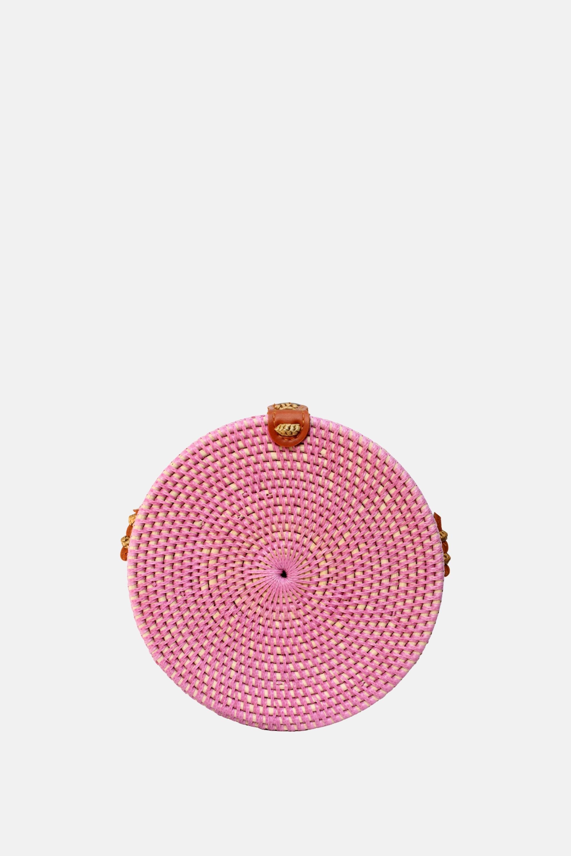 Jelavu - Ata Bali - Small Rattan Crossbody - Rose