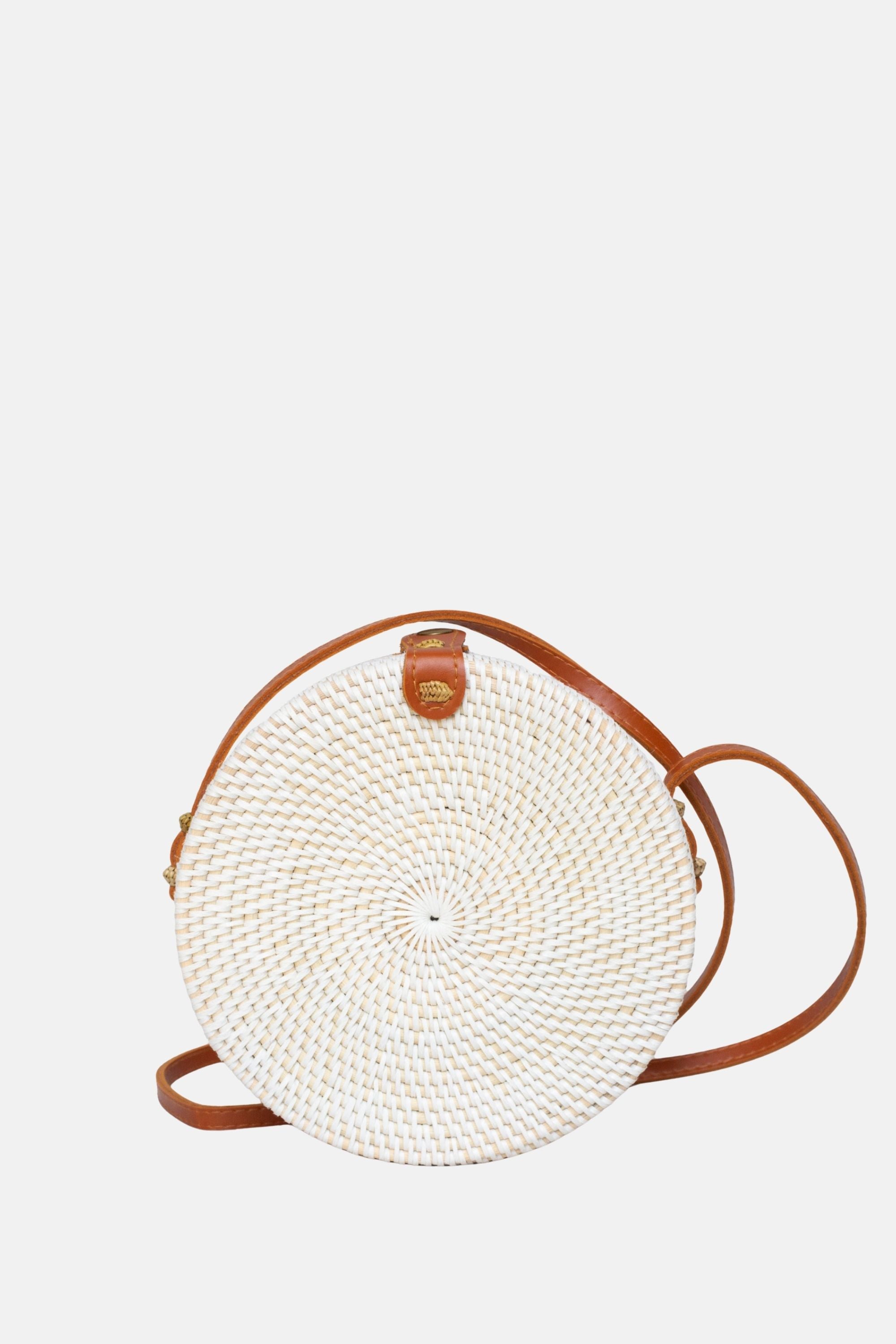 Jelavu Ata Bali White Small Crossbody