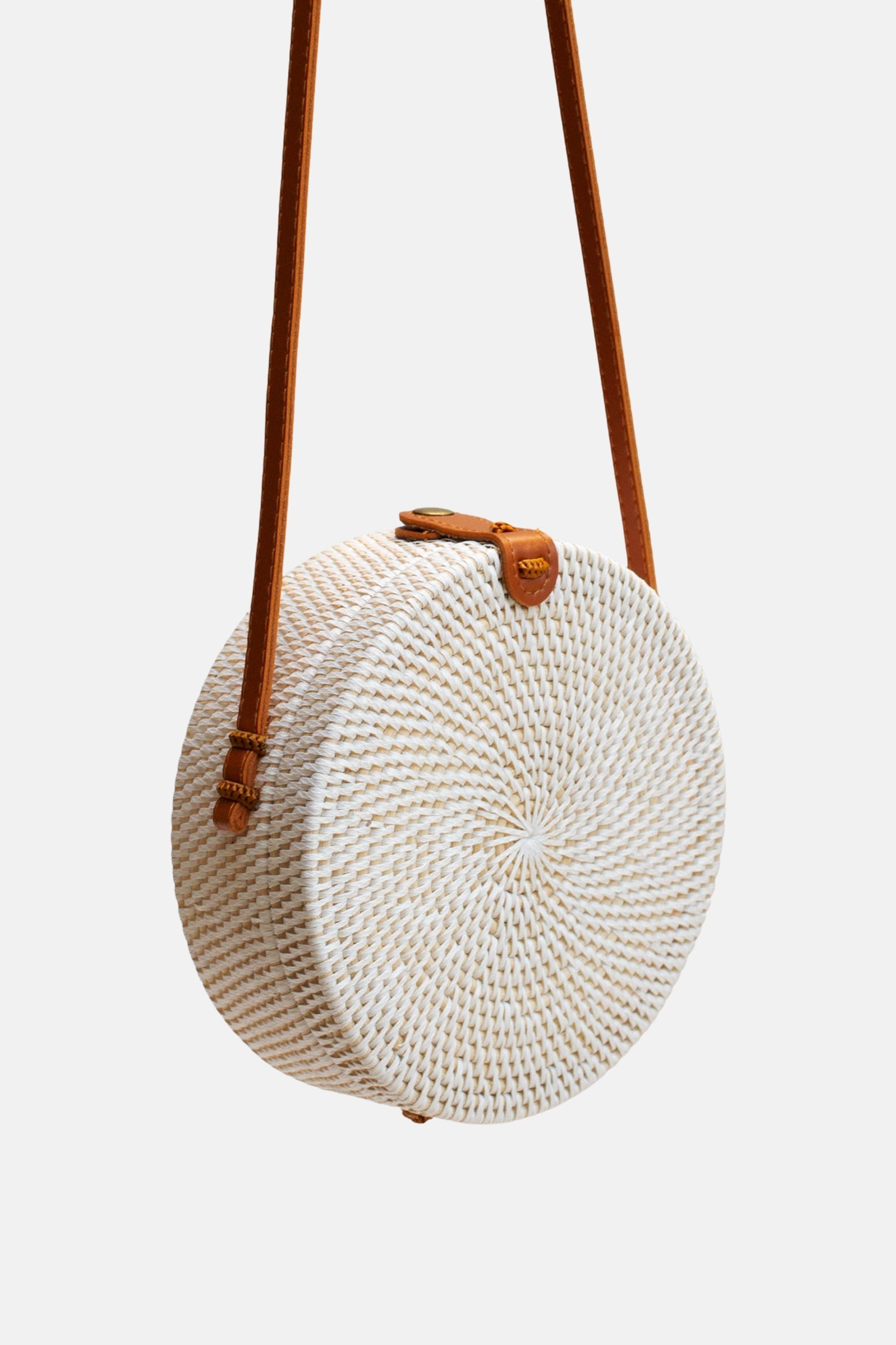 Jelavu Ata Bali White Small Crossbody