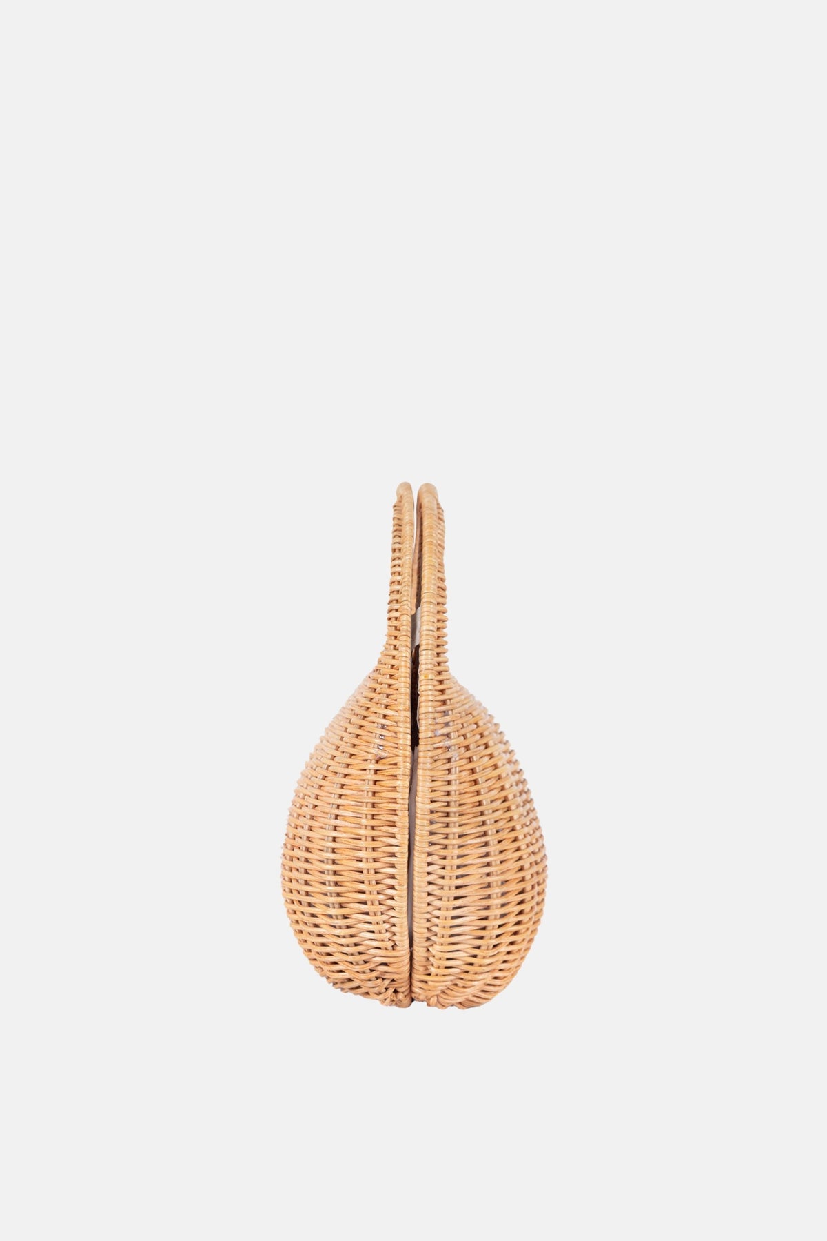 Ayla Rattan Small Satchel