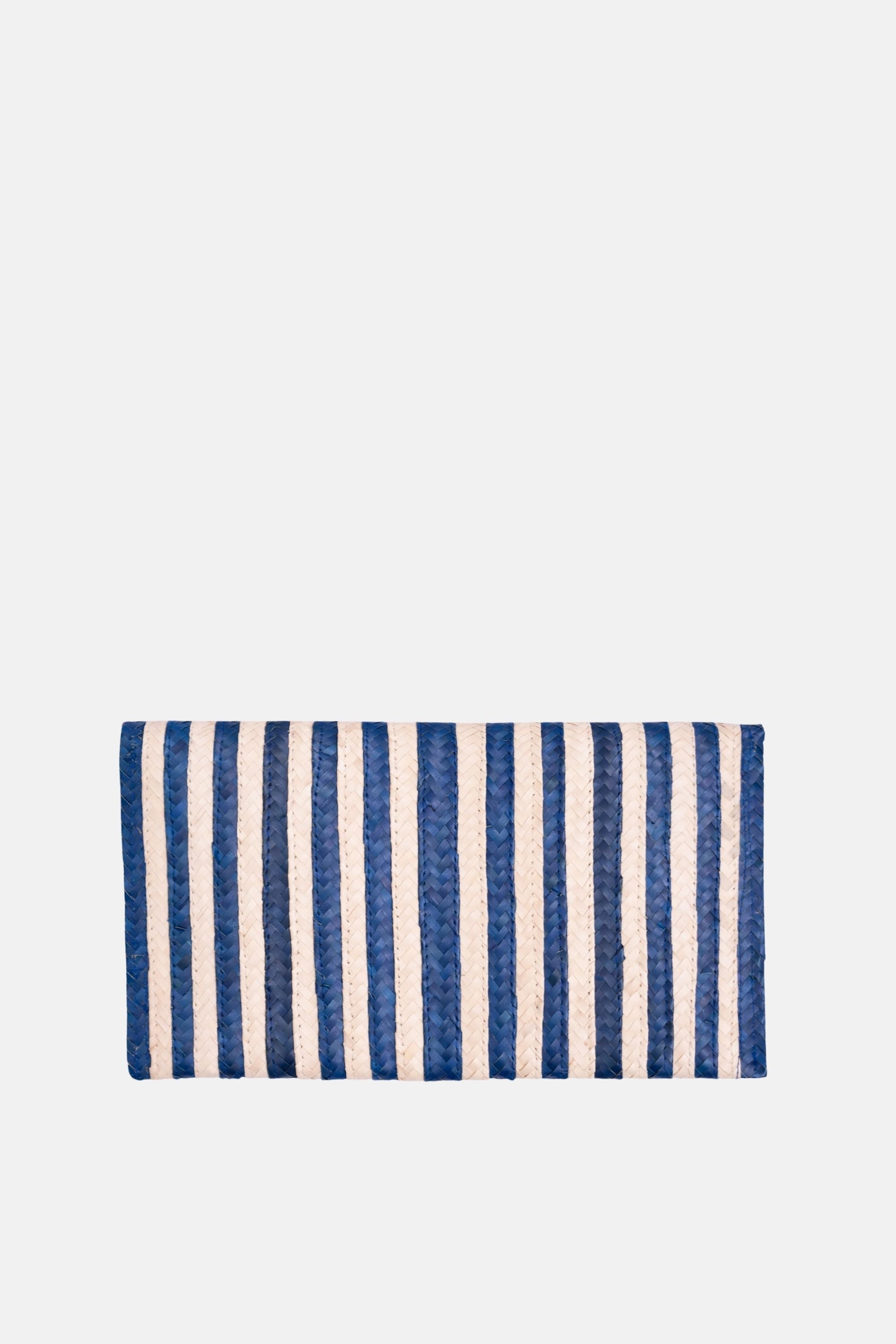 Jelavu Brooke Cream/Blue Small Clutch