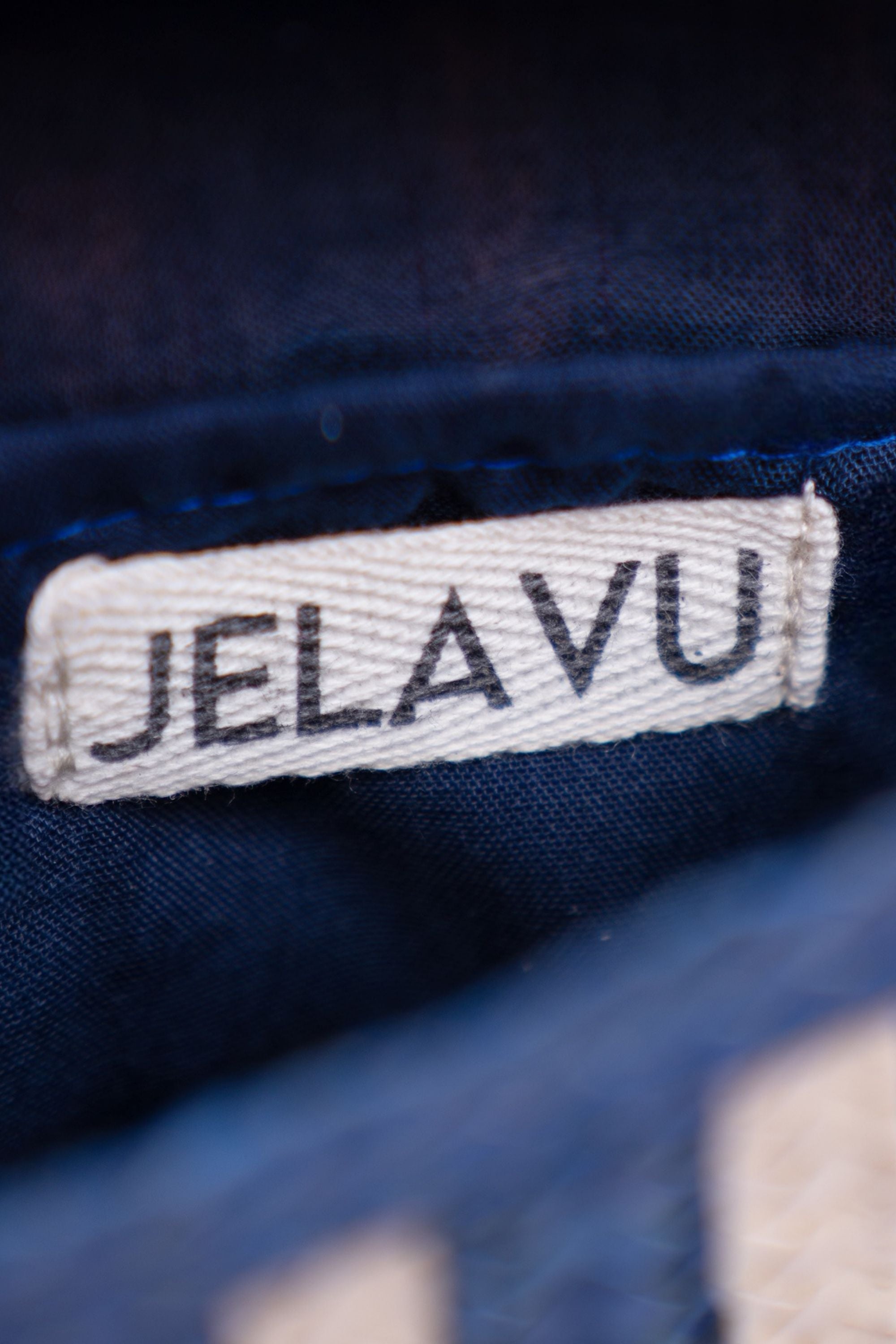 Jelavu Brooke Cream/Blue Small Clutch