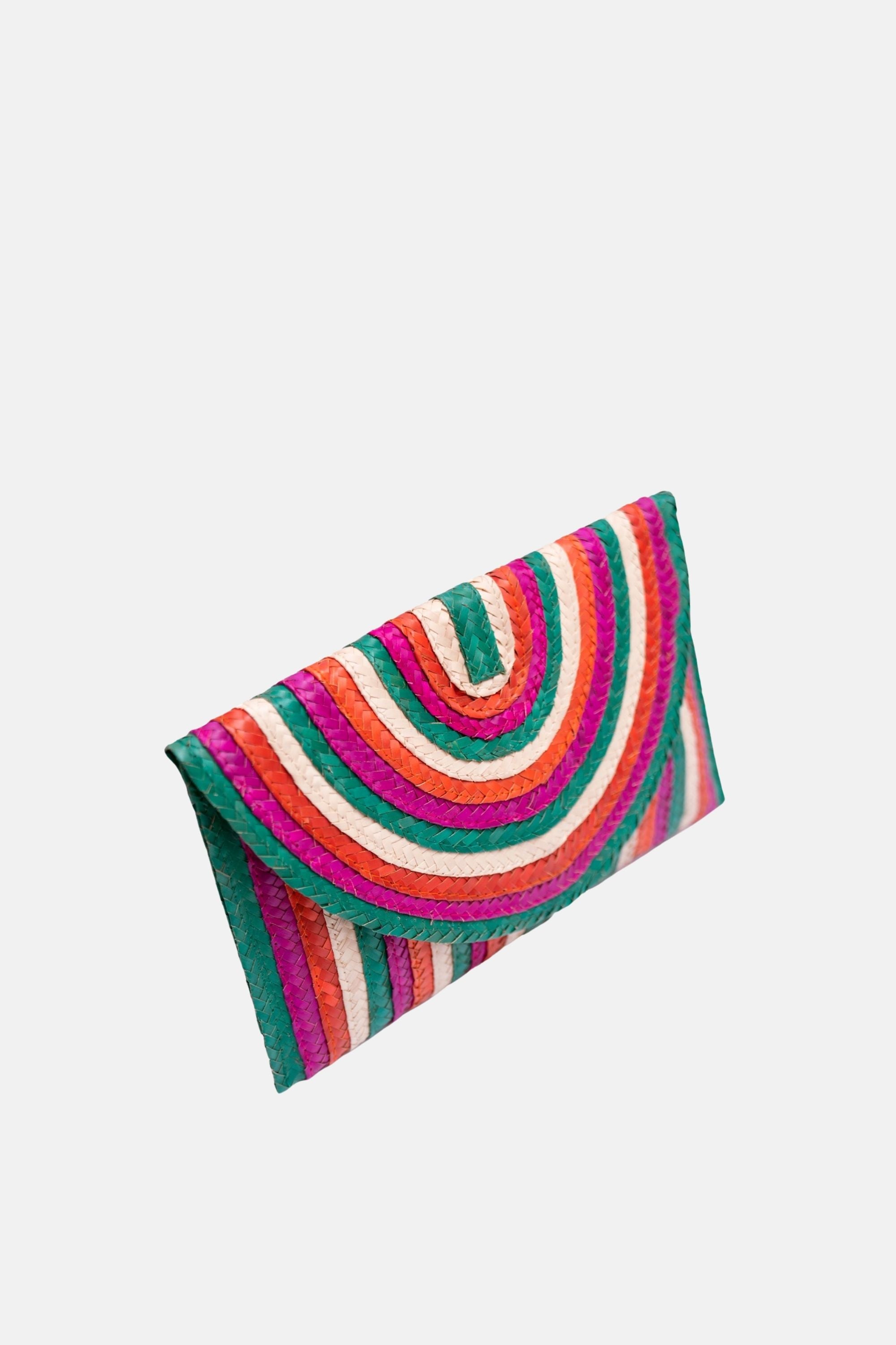 Jelavu - Brooke Small Striped Clutch - Multi