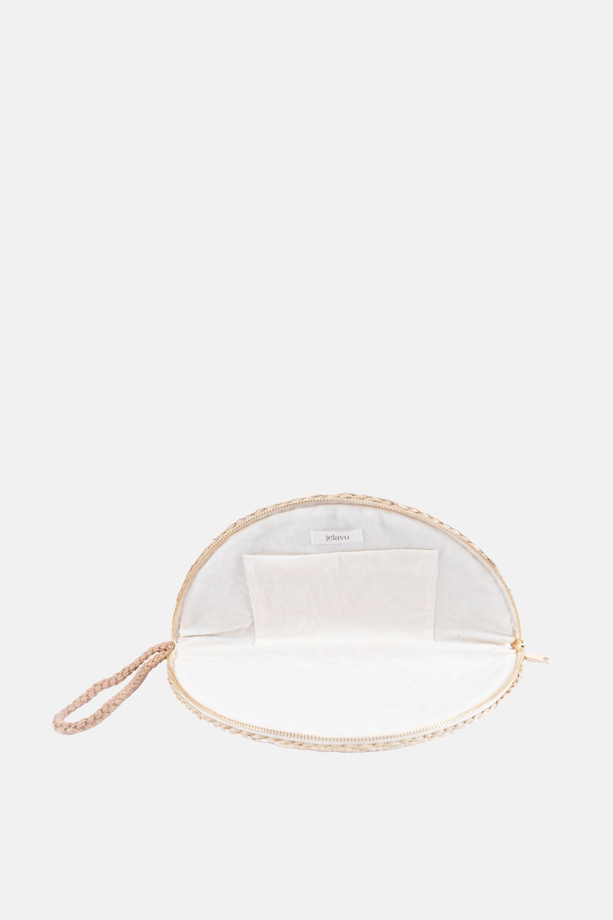 Jelavu - Capri Fruit Embroidery Clutch - Orange