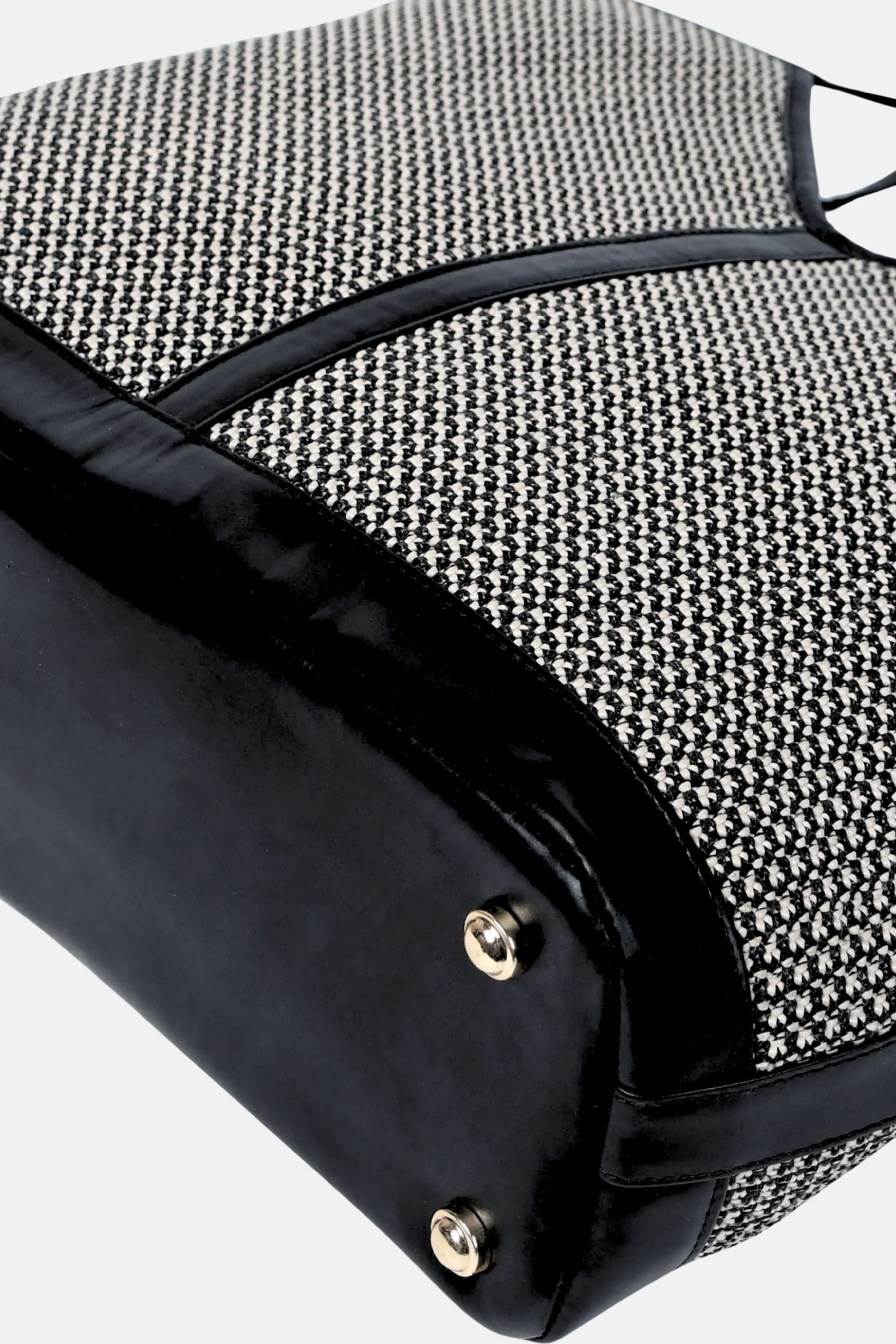 Jelavu Lilliana Raffia Black Tote